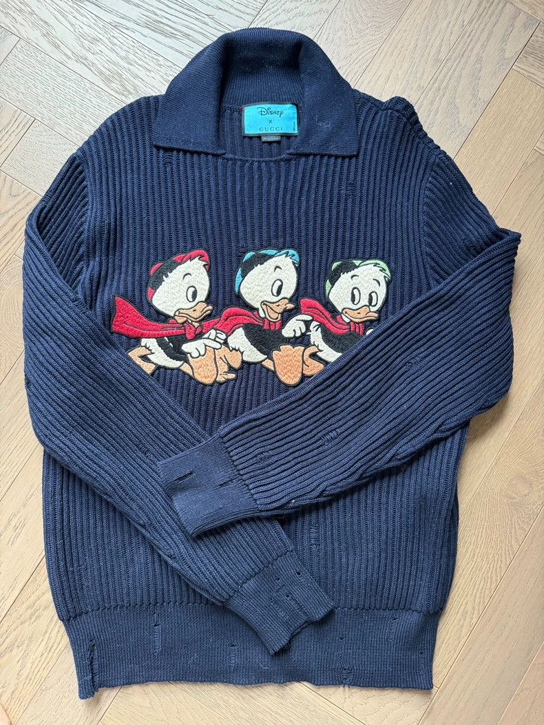 Gucci Gucci X Disney Sweater with Embroidery - dmc Size US S / EU 44-46 / 1 - 1 Thumbnail