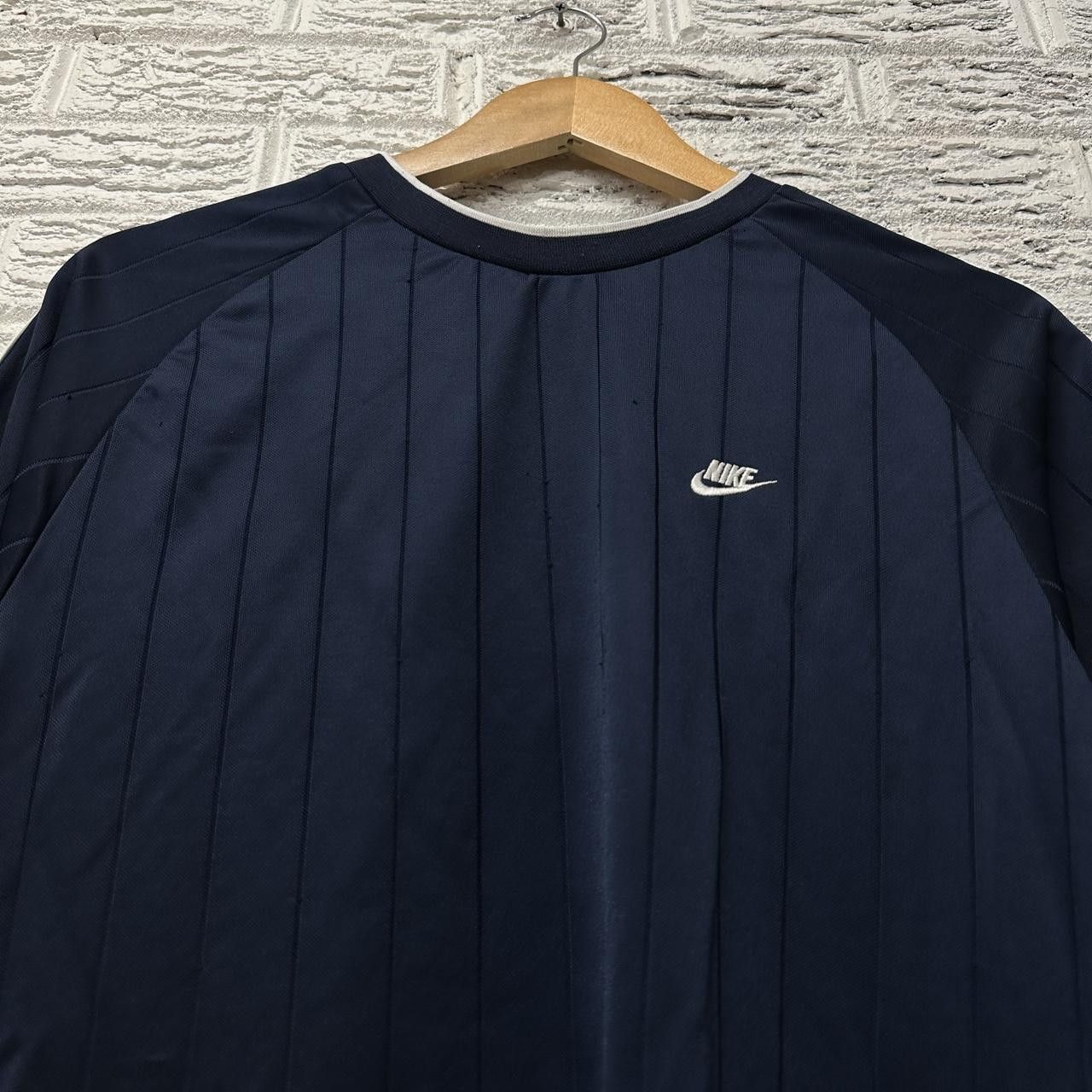 Nike Y2K Nike Soccer Jersey Futbol Striped Medium Size US M / EU 48-50 / 2 - 2 Thumbnail