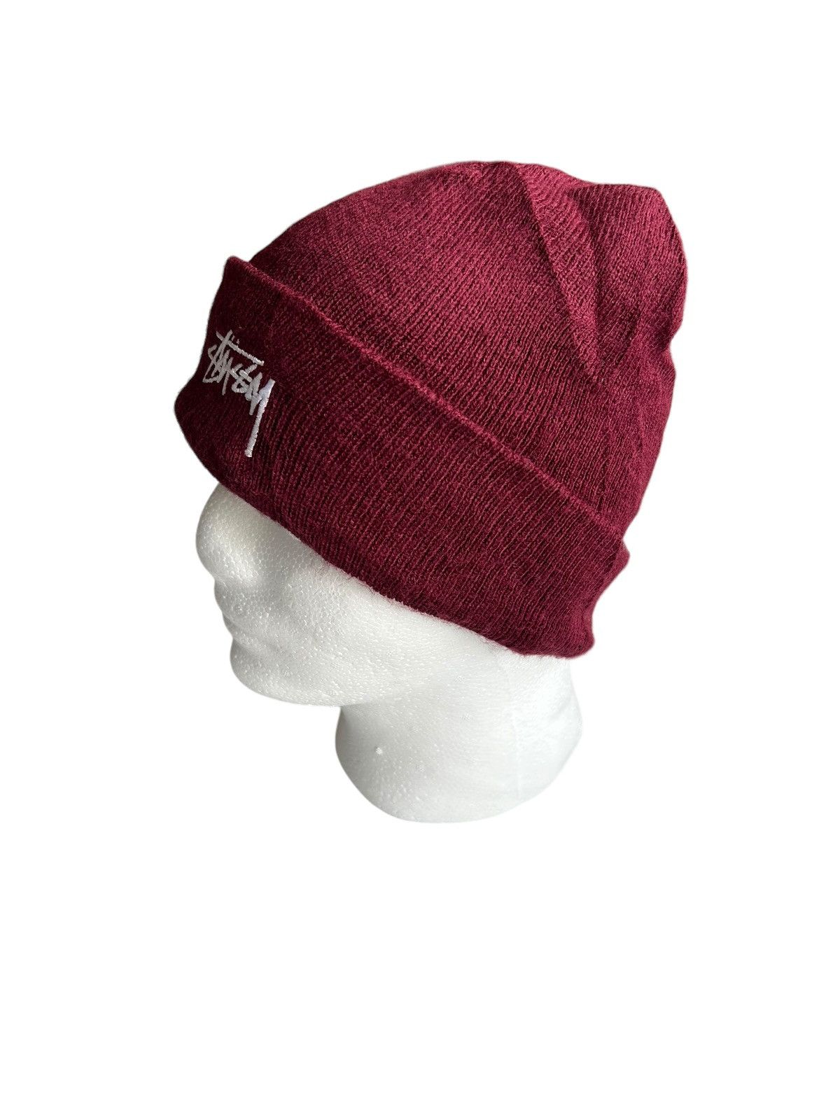 Stussy × Vintage Vtg Stussy Made in Usa Beanie Hats Size ONE SIZE - 2 Thumbnail