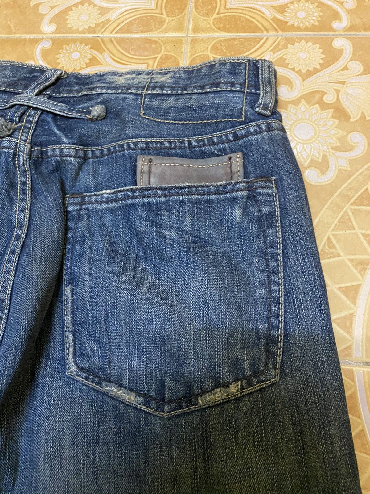 Japanese Brand × Live Mechanics Live Mechanics Denim Jeans vintage Size US 33 - 11 Thumbnail