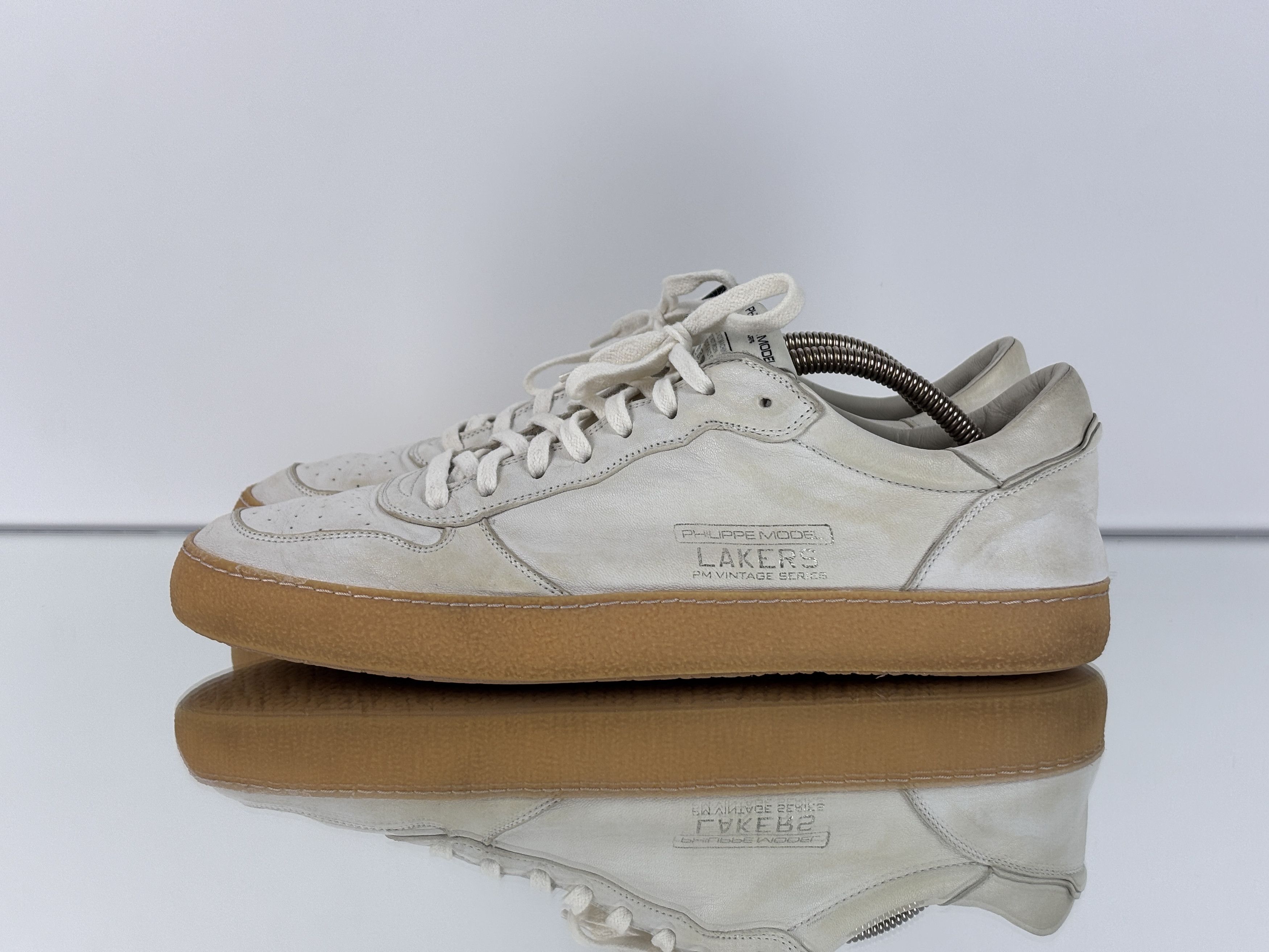 Philippe Model Leather Lakers PM Vintage Series Sneakers45