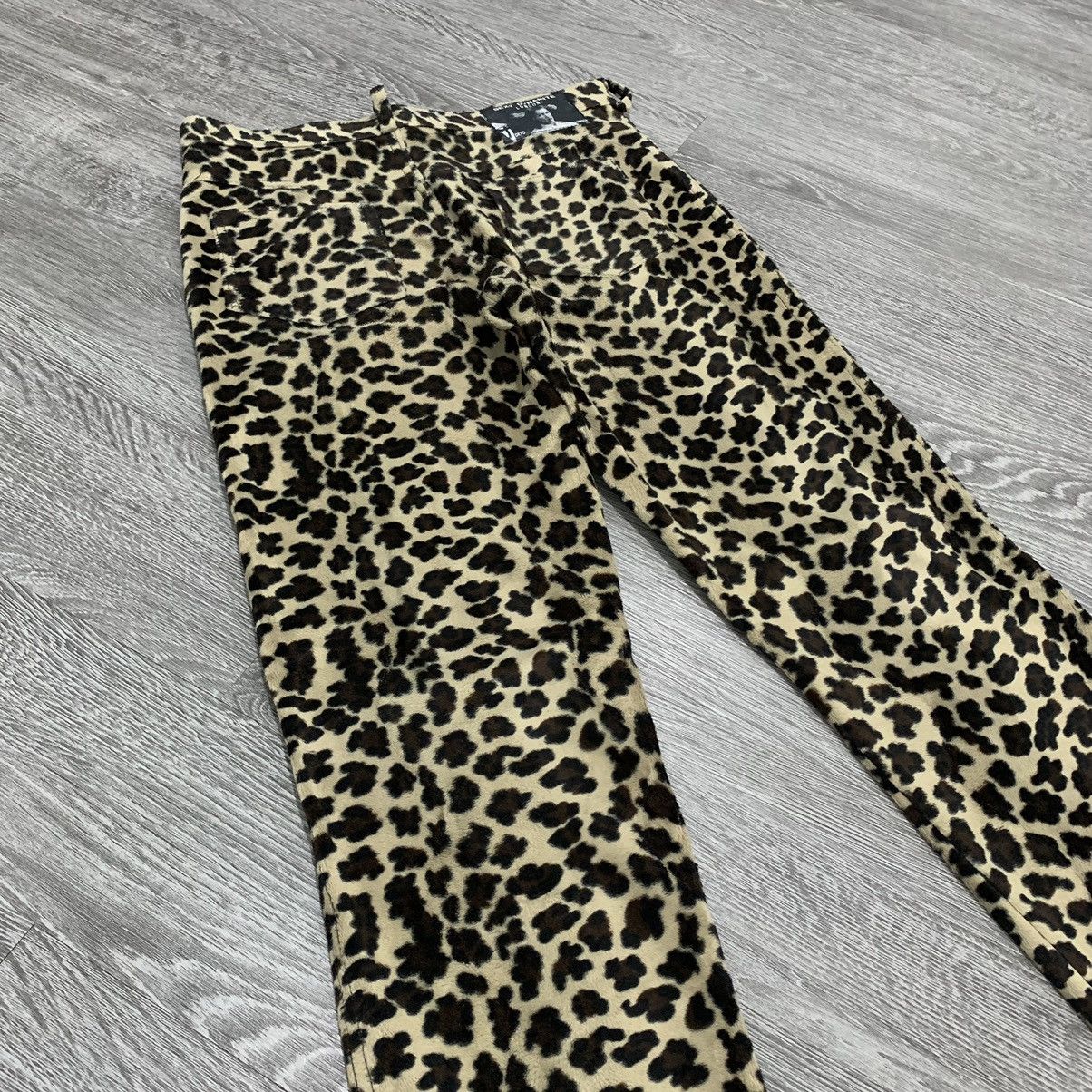 Beauty Beast Sexy Dynamite London Leopard Fleece Pant Size US 32 / EU 48 - 2 Thumbnail
