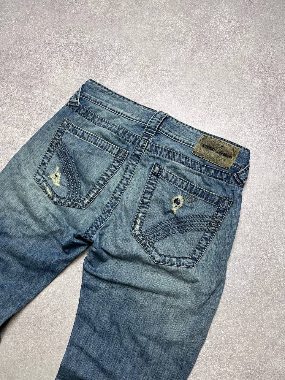 Armani Vintage Armani Pocket Logo Baggy Jeans Y2K 32 Size US 32 / EU 48 - 3 Thumbnail