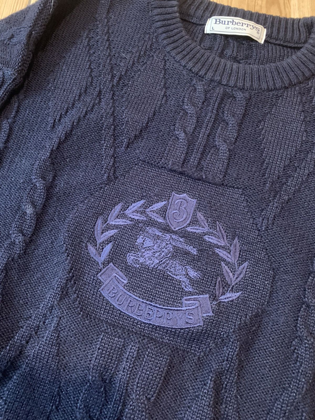 Burberry Burberry vintage sweater Size US L / EU 52-54 / 3 - 2 Thumbnail