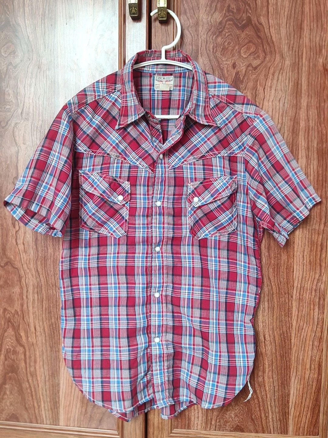 The Real McCoy's Joe McCoy Short-Sleeve Cotton Shirt Size US M / EU 48-50 / 2 - 1 Thumbnail