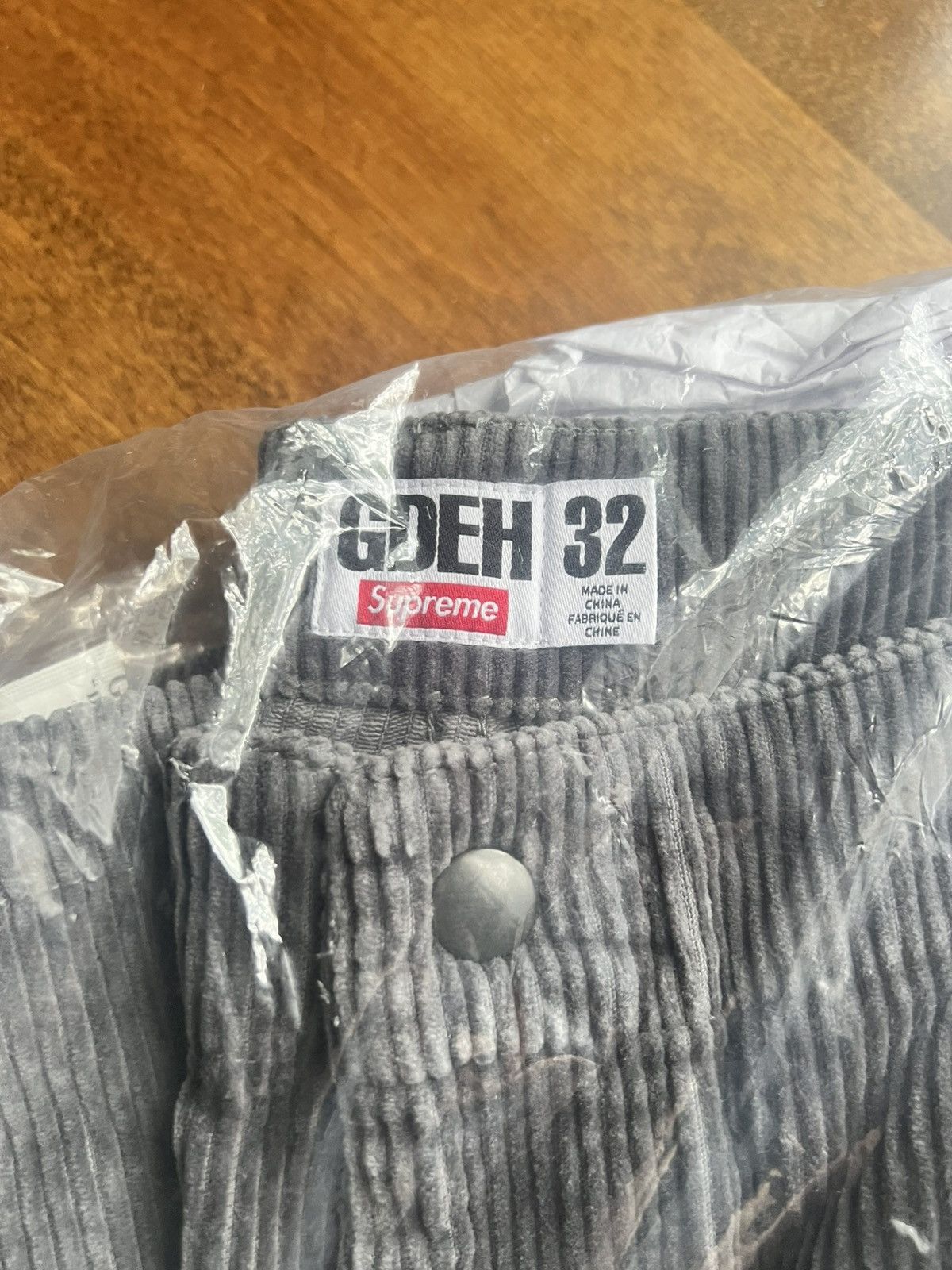 Supreme × Vintage Supreme GOODENOUGH Corduroy Military Cargo Pant Grey Size US 32 / EU 48 - 6 Thumbnail