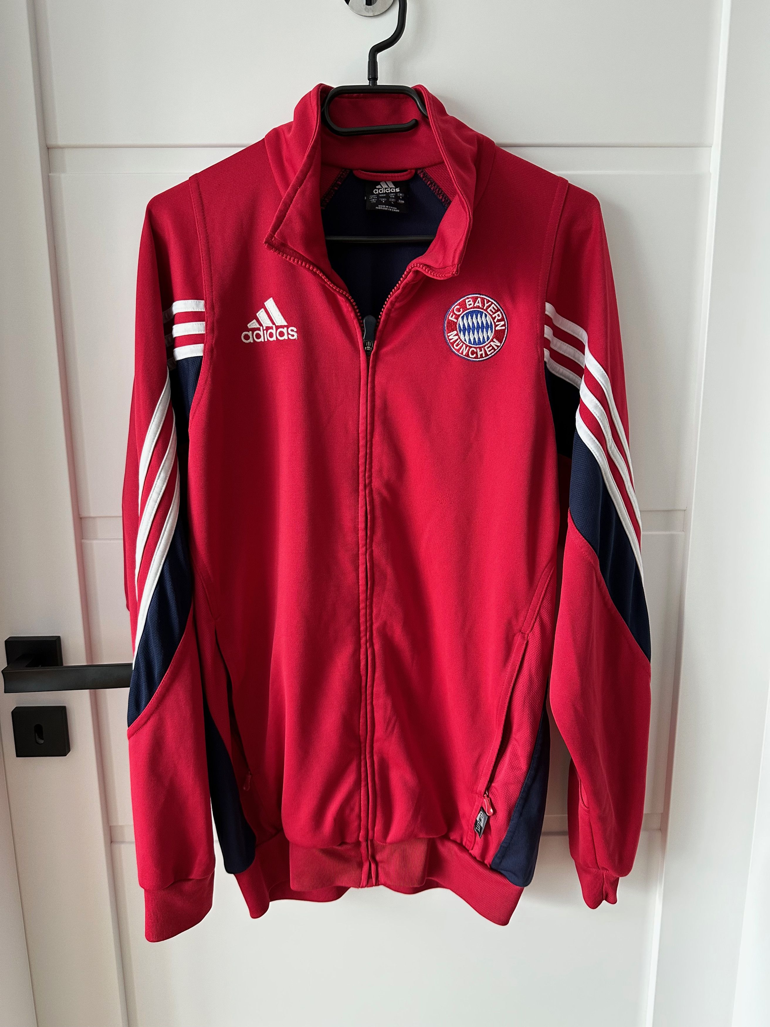 Adidas 2003 Adidas Bayern Munchen Munich track top athletic jacket Size US M / EU 48-50 / 2 - 1 Thumbnail
