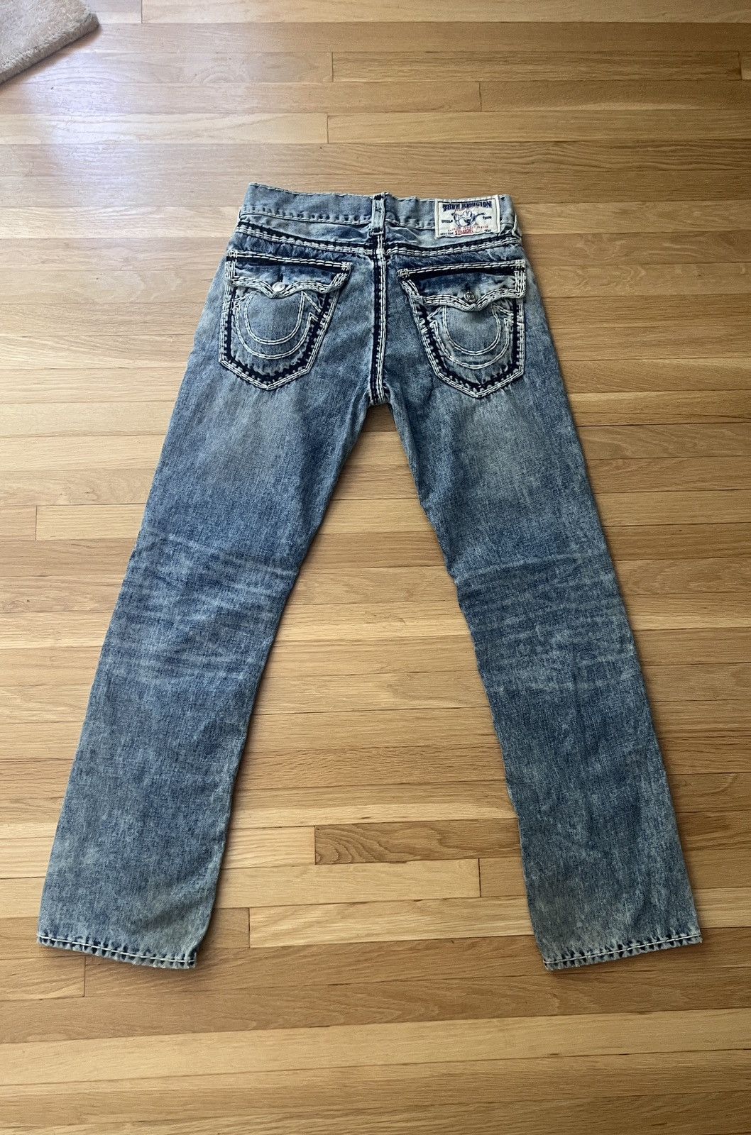 True Religion True Religion Acid Wash “Distressed” Rare Jeans Size US 32 / EU 48 - 2 Thumbnail