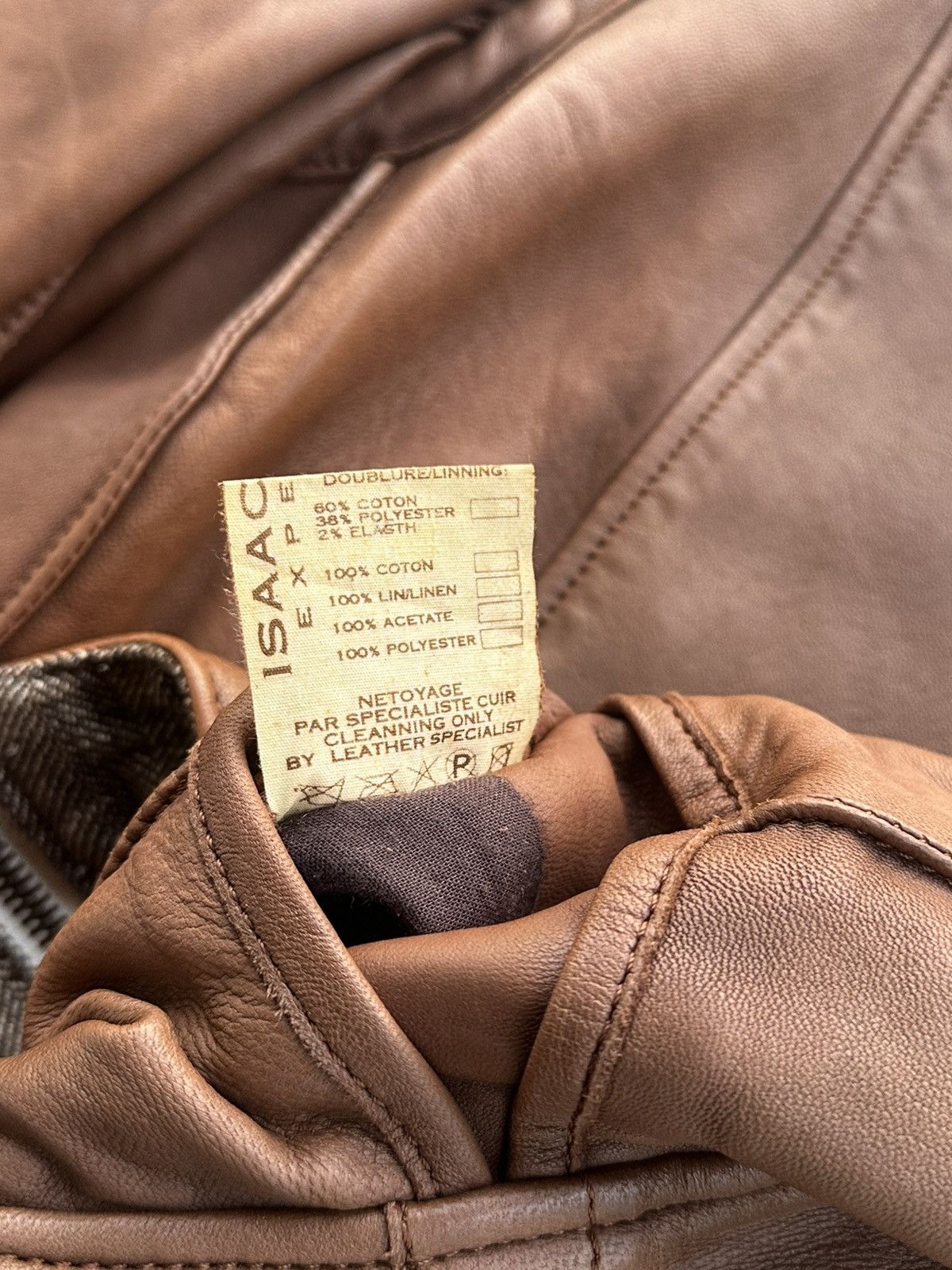 Isaac Sellam Experience Isaac Sellam Experience Leather Jacket Artisanal 00’s Size US S / EU 44-46 / 1 - 14 Thumbnail