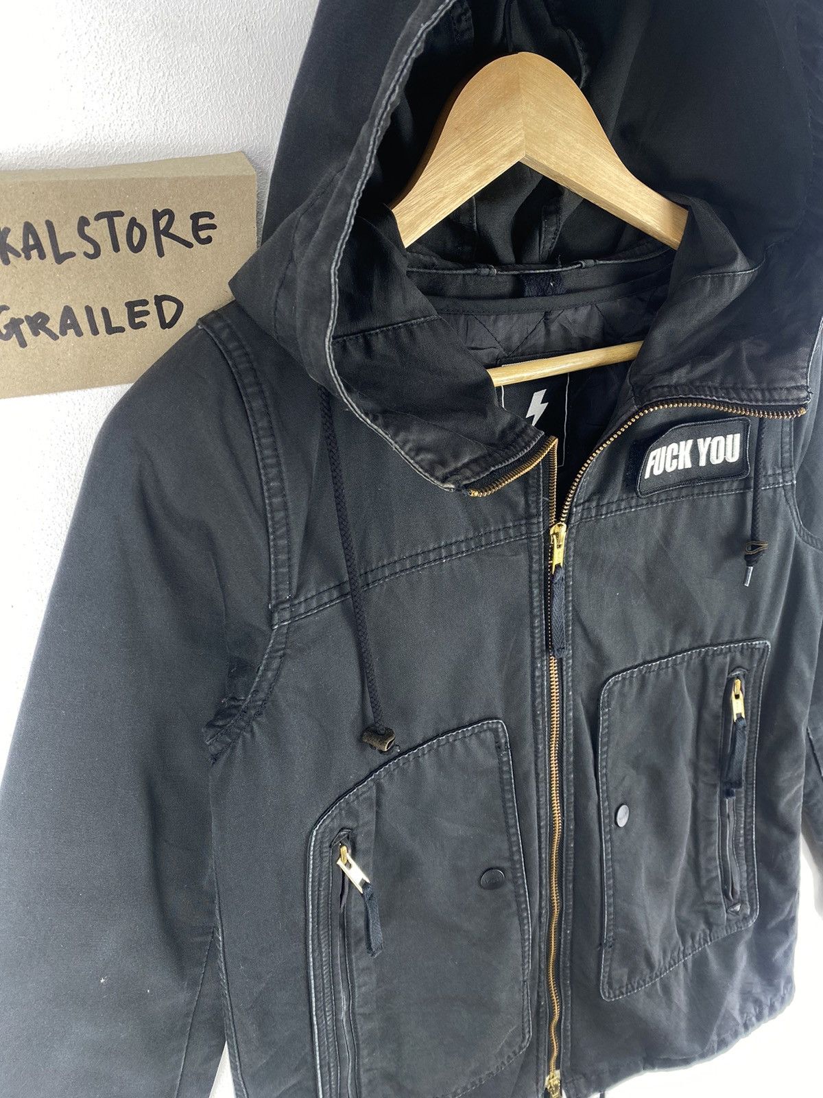 Japanese Brand Vintage X-girl Troop zipper Jacket Size US XXS / EU 40 - 2 Thumbnail