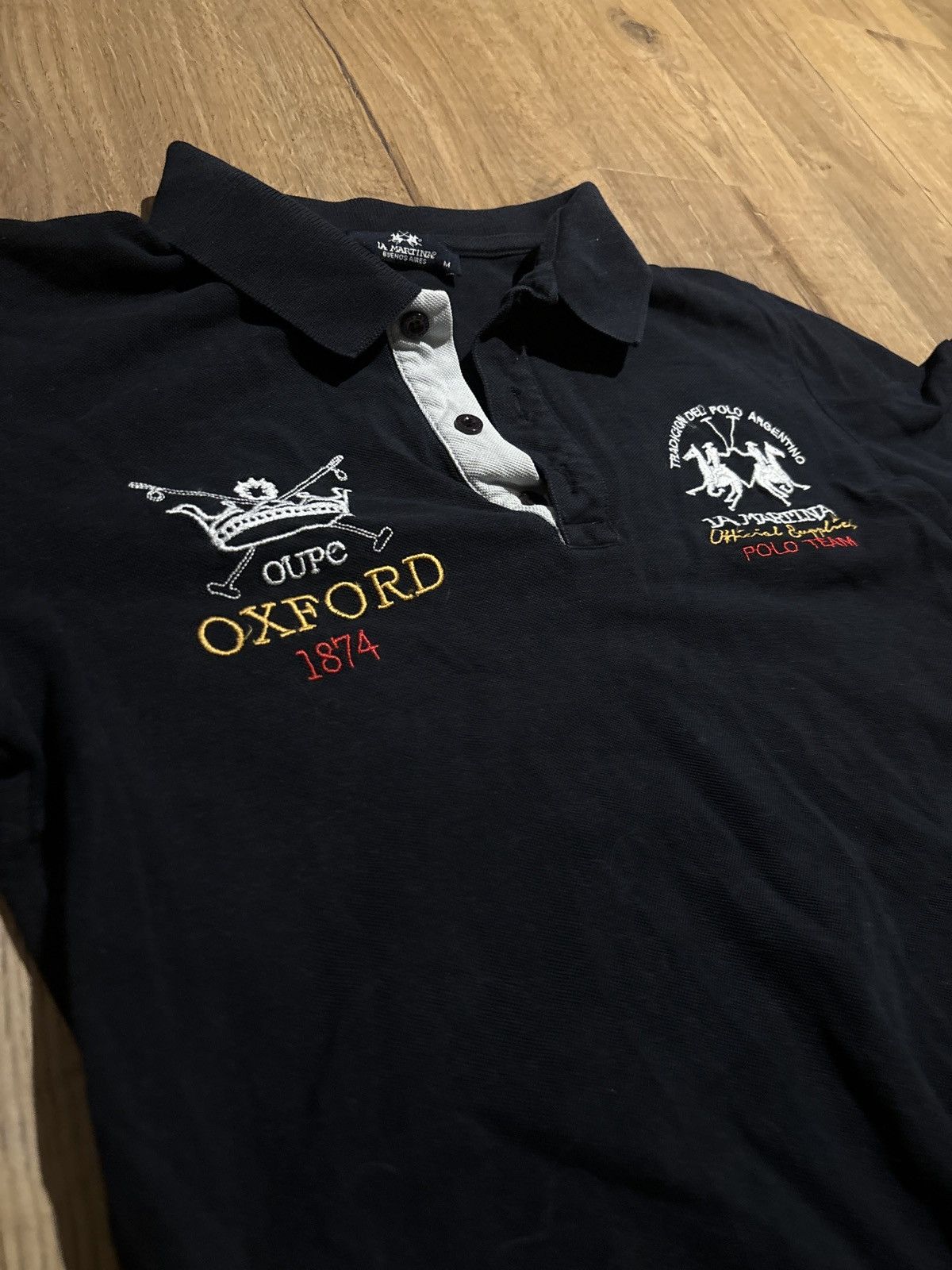 La Martina Vintage🐉 polo shirt🔥 Size US M / EU 48-50 / 2 - 5 Thumbnail