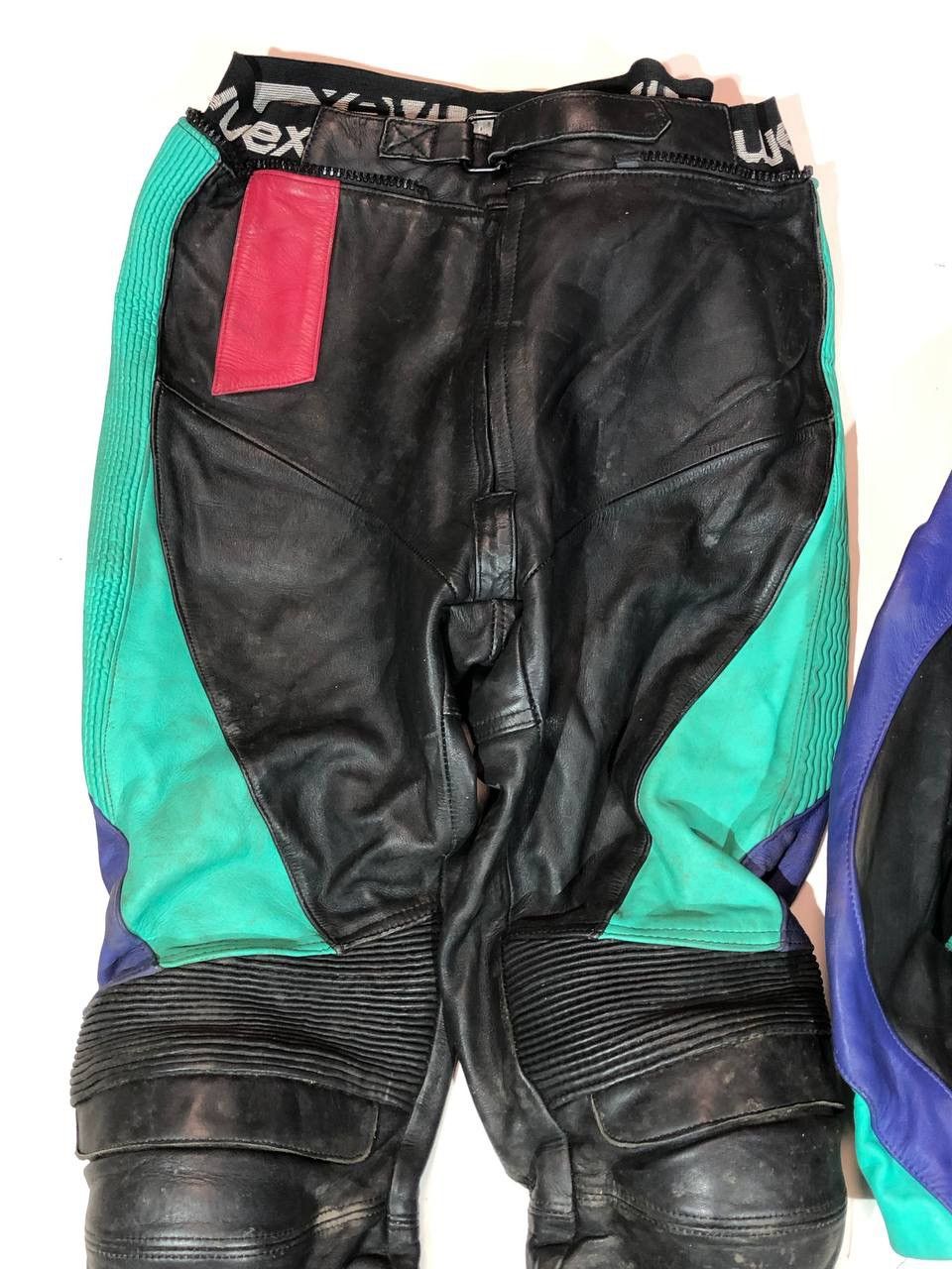 Vintage Uvex Vintage 80s Racing Moto Leather Suit Size US L / EU 52-54 / 3 - 9 Thumbnail