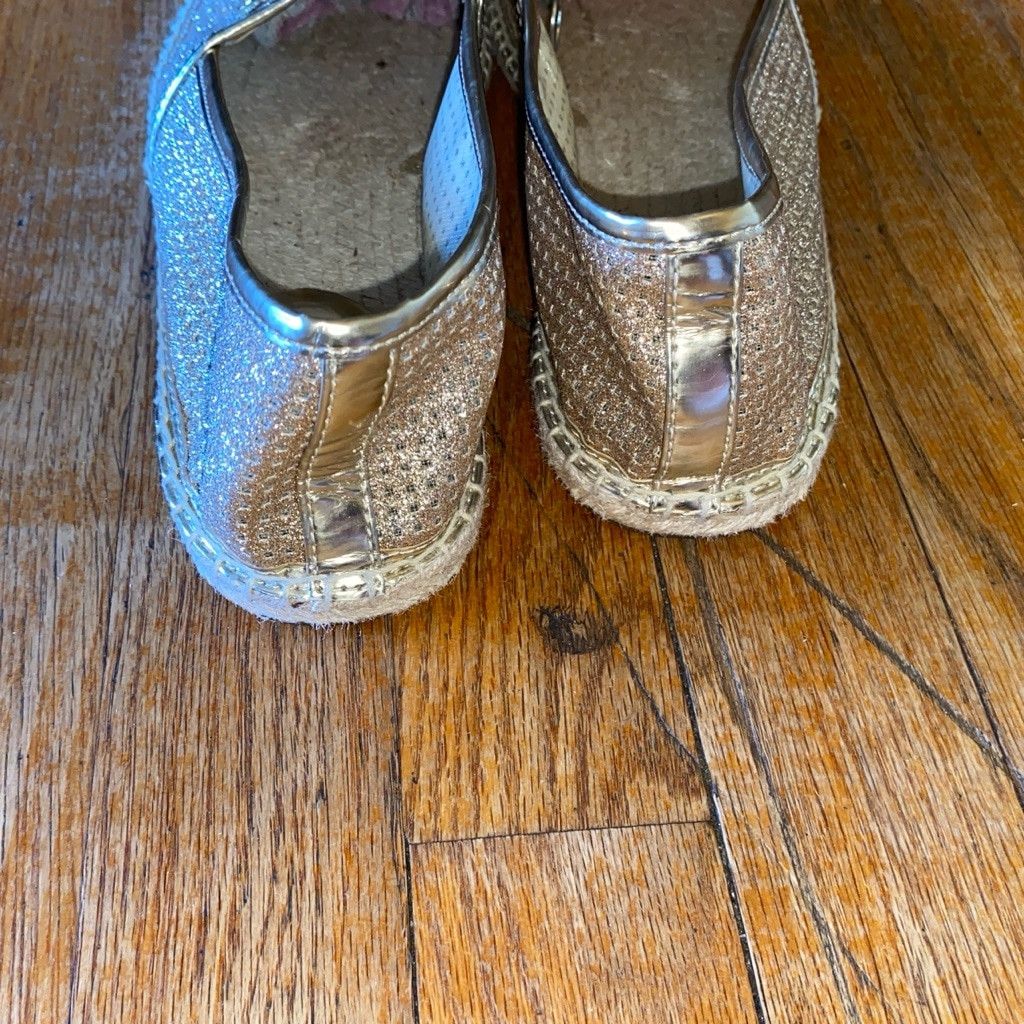 Michael Kors Michael Kors 10M Kendrick Glitter Mesh Espadrille Flats Size US 10 / IT 40 - 4 Thumbnail