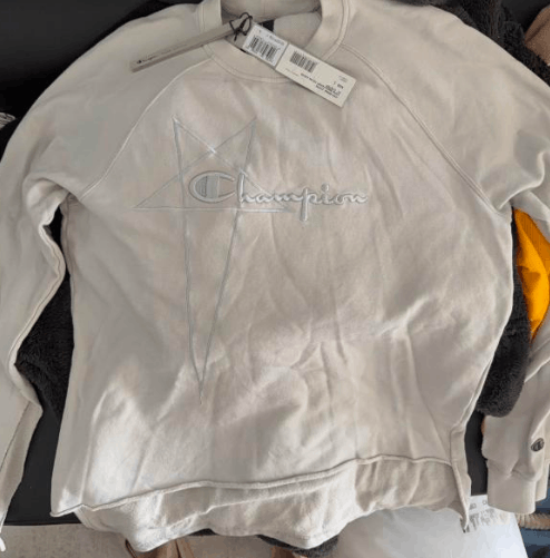 Rick Owens Rick Owens Crew Neck Sweatshirt, Unisex Size US L / EU 52-54 / 3 - 2 Thumbnail