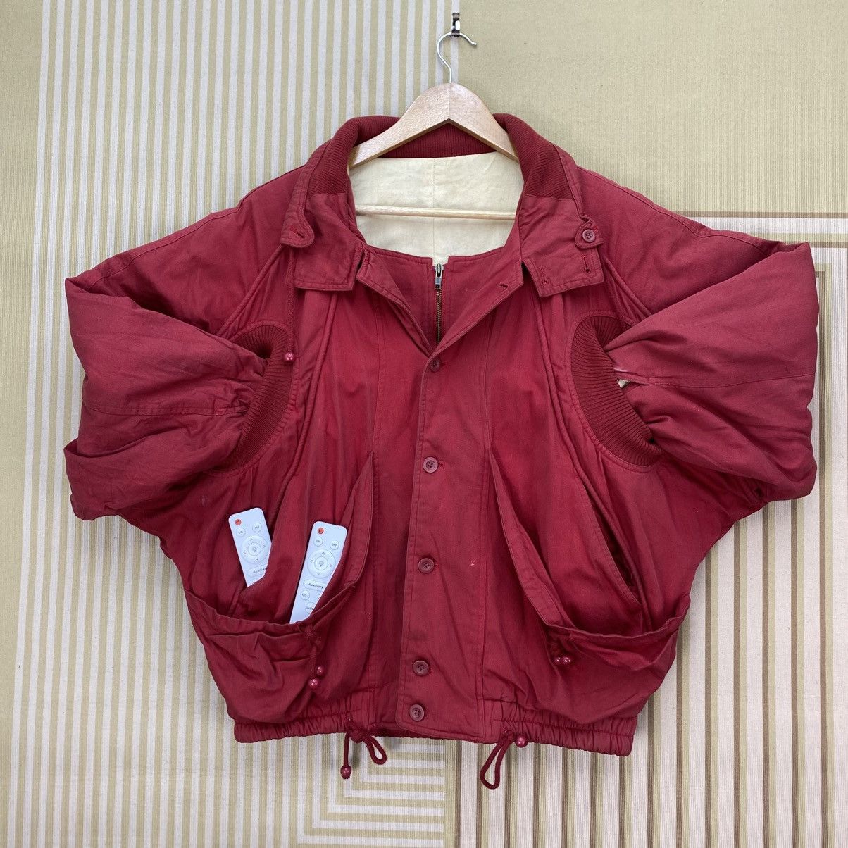 Issey Miyake 🐐Issey Miyake inspired Unique Bomber Jacket Armhole Size US L / EU 52-54 / 3 - 5 Thumbnail