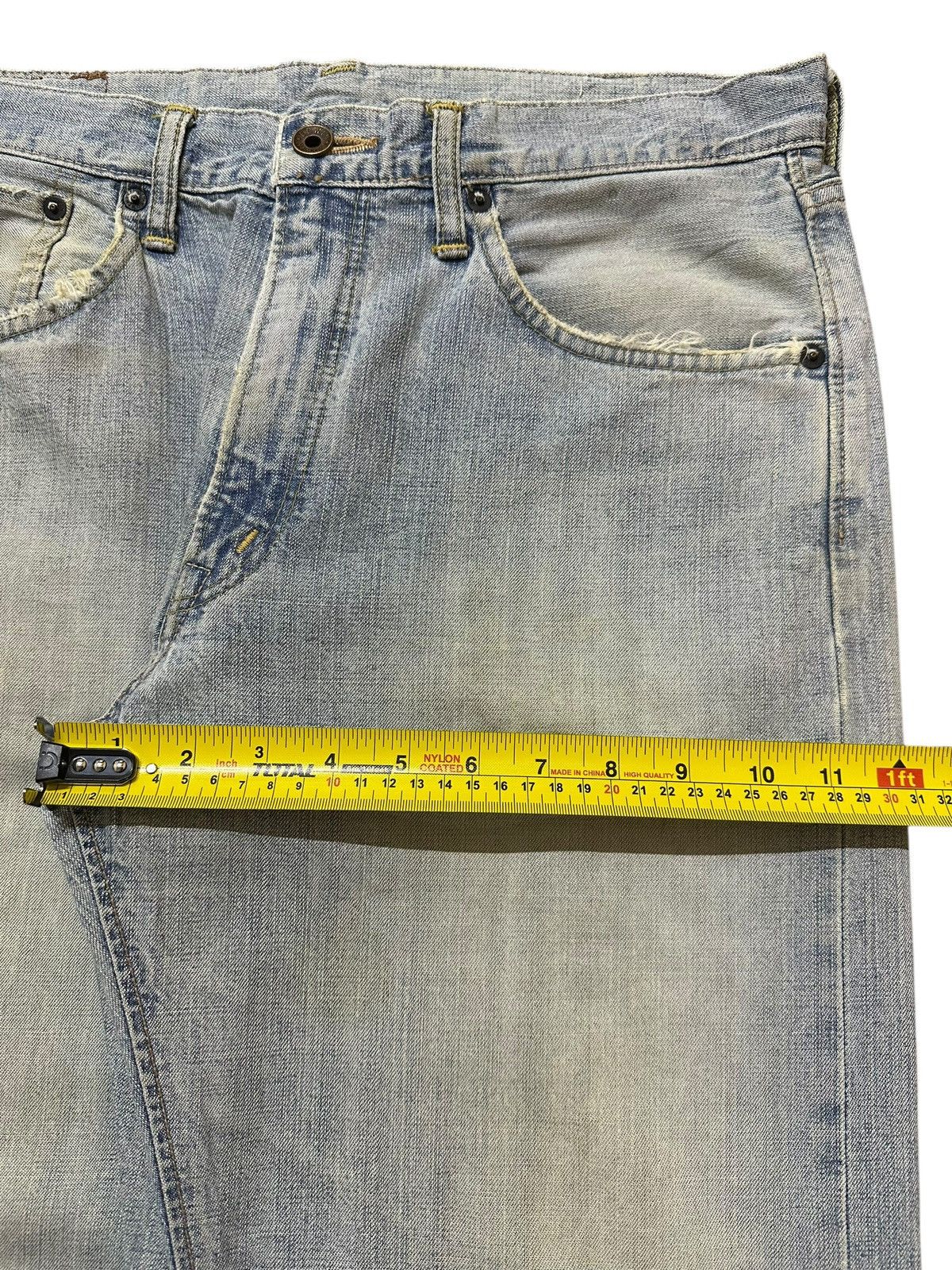 Edwin Vintage Edwin 505zx Light Faded Wash Style Baggy Jeans Size US 32 / EU 48 - 15 Thumbnail