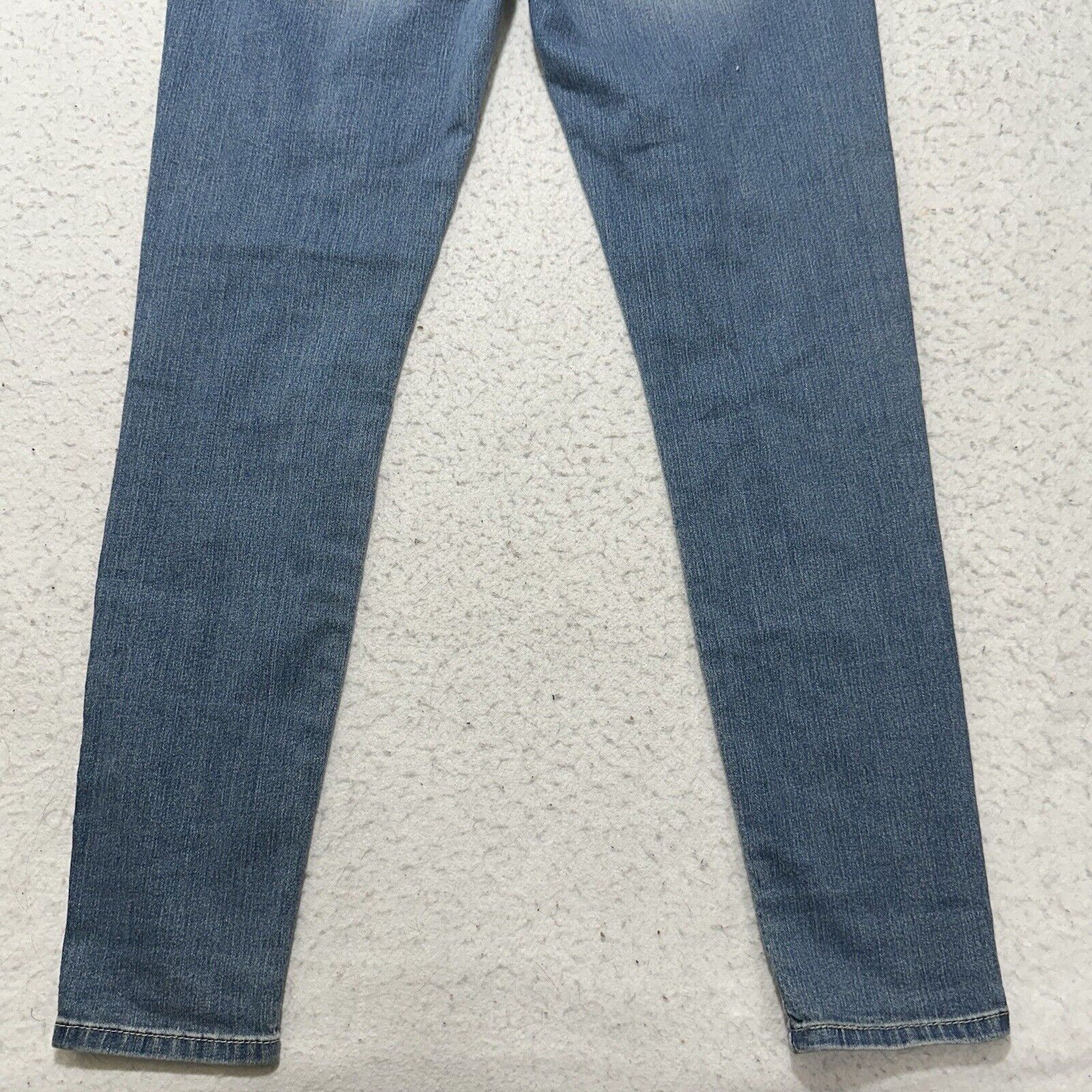 Levi's Levi's Signature 8 (29x29) Skinny Denim Distress Blue Jeans Size 30" / US 8 / IT 44 - 11 Thumbnail