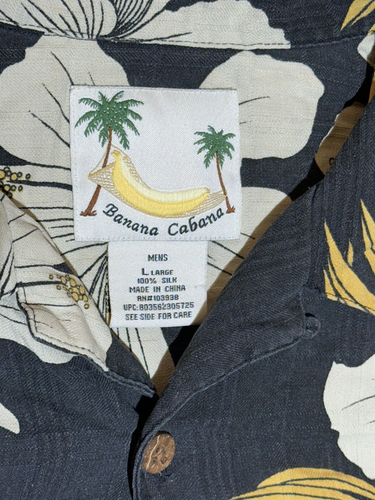 Other Banana Cabana Floral Hawaiian Shirt Size US L / EU 52-54 / 3 - 4 Thumbnail