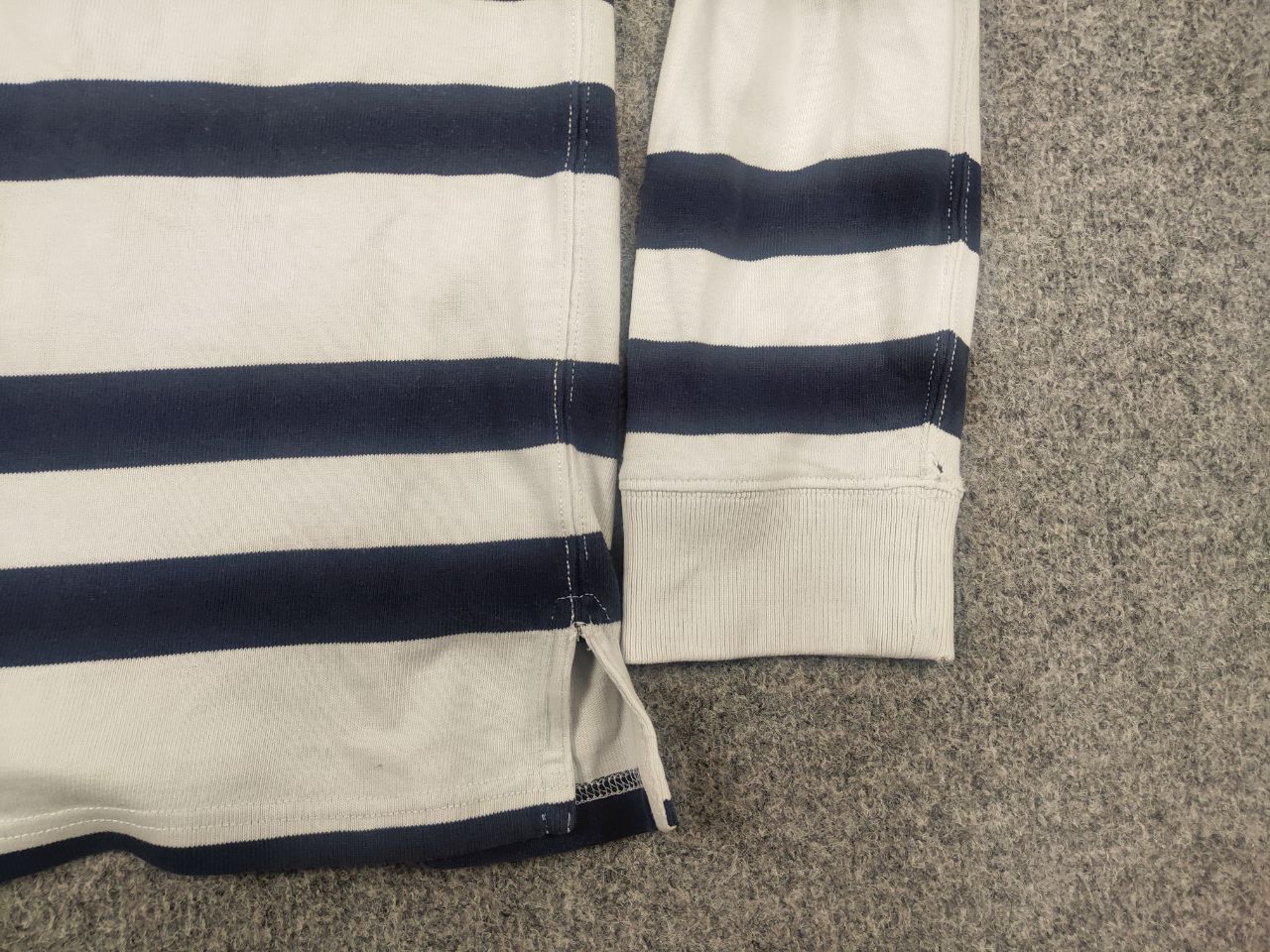 Polo Ralph Lauren Vintage 90's Polo Ralph Lauren Striped Rugby Long sleeve Size US XL / EU 56 / 4 - 12 Thumbnail