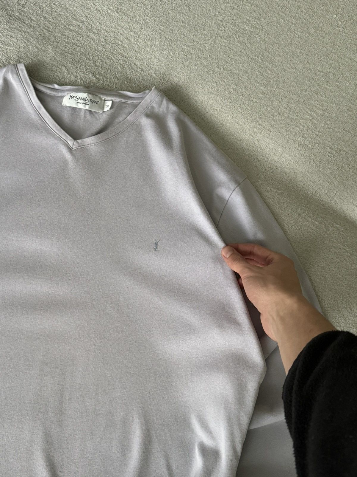 Yves Saint Laurent Vintage YSL Yves Saint Laurent sweatshirt Size US XL / EU 56 / 4 - 2 Thumbnail