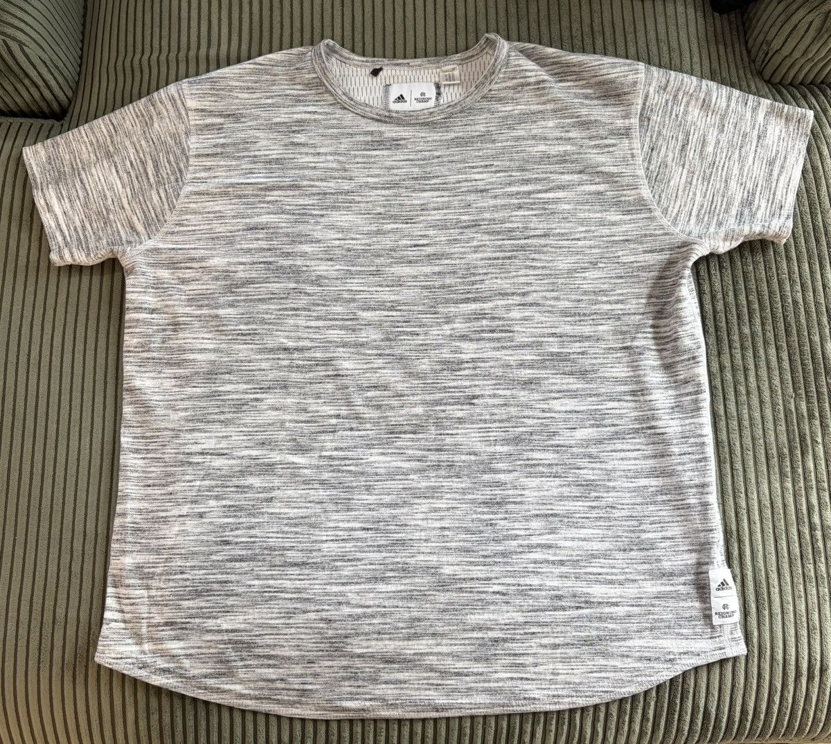 Adidas x Reigning Champ Athletic Shirt Gray Heather Large