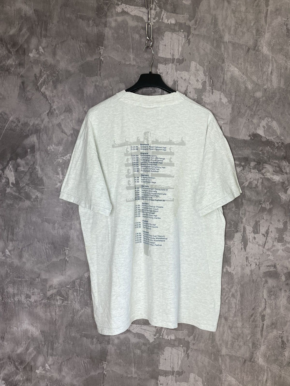 Band Tees × Vintage Vintage Runrig 1999 Screen Stars T-shirt Size US L / EU 52-54 / 3 - 7 Thumbnail