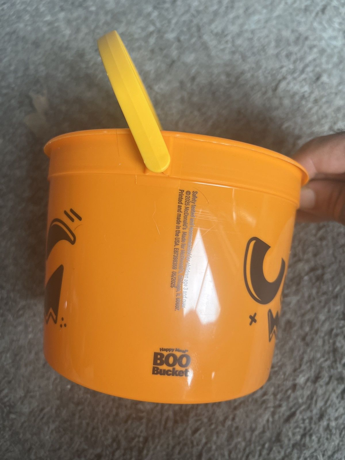 Hypebeast 2025 McDonald’s Pumpkin Boo Bucket Size ONE SIZE - 5 Thumbnail