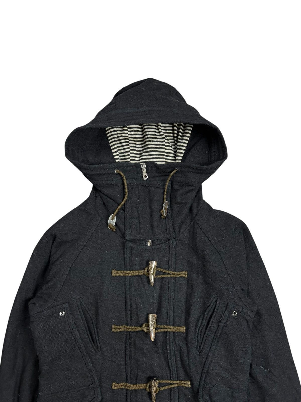 PPFM 2000s PPFM - Fang Button Napoleon Hooded Jacket Size US M / EU 48-50 / 2 - 5 Thumbnail