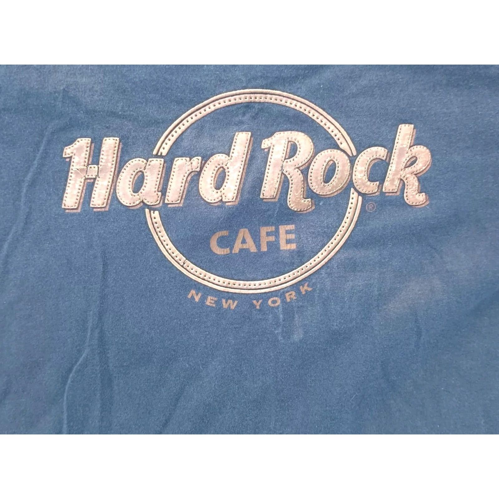 Hard Rock Cafe VINTAGE Hard Rock Cafe Shirt Adult L Black Faux Leather Stitched Logo Y2K Size US L / EU 52-54 / 3 - 2 Thumbnail