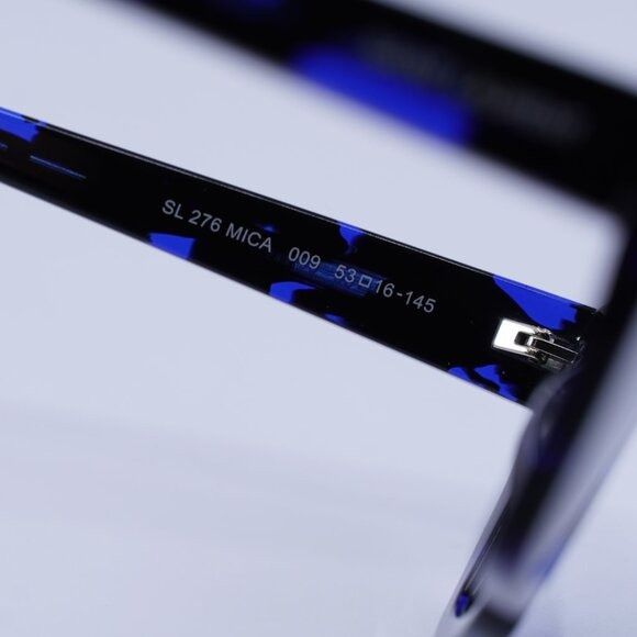 Saint Laurent Paris 🕶️New Saint Laurent SL 276 MICA 009 Sunglasses -Blue Havana Size ONE SIZE - 7 Thumbnail