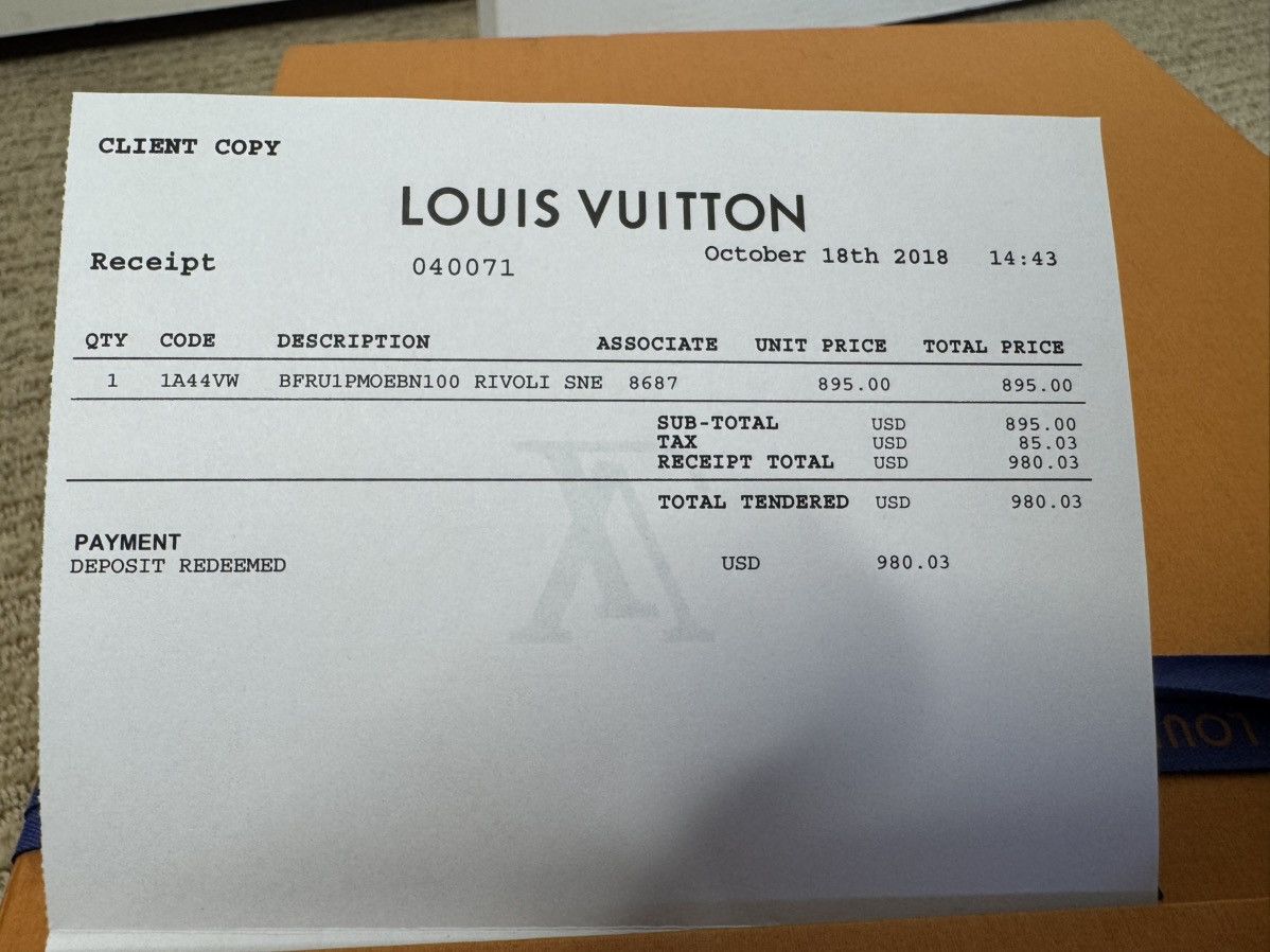 Louis Vuitton Louis Vuitton Rivoli High tri-color Size US 11.5 / EU 44-45 - 13 Thumbnail