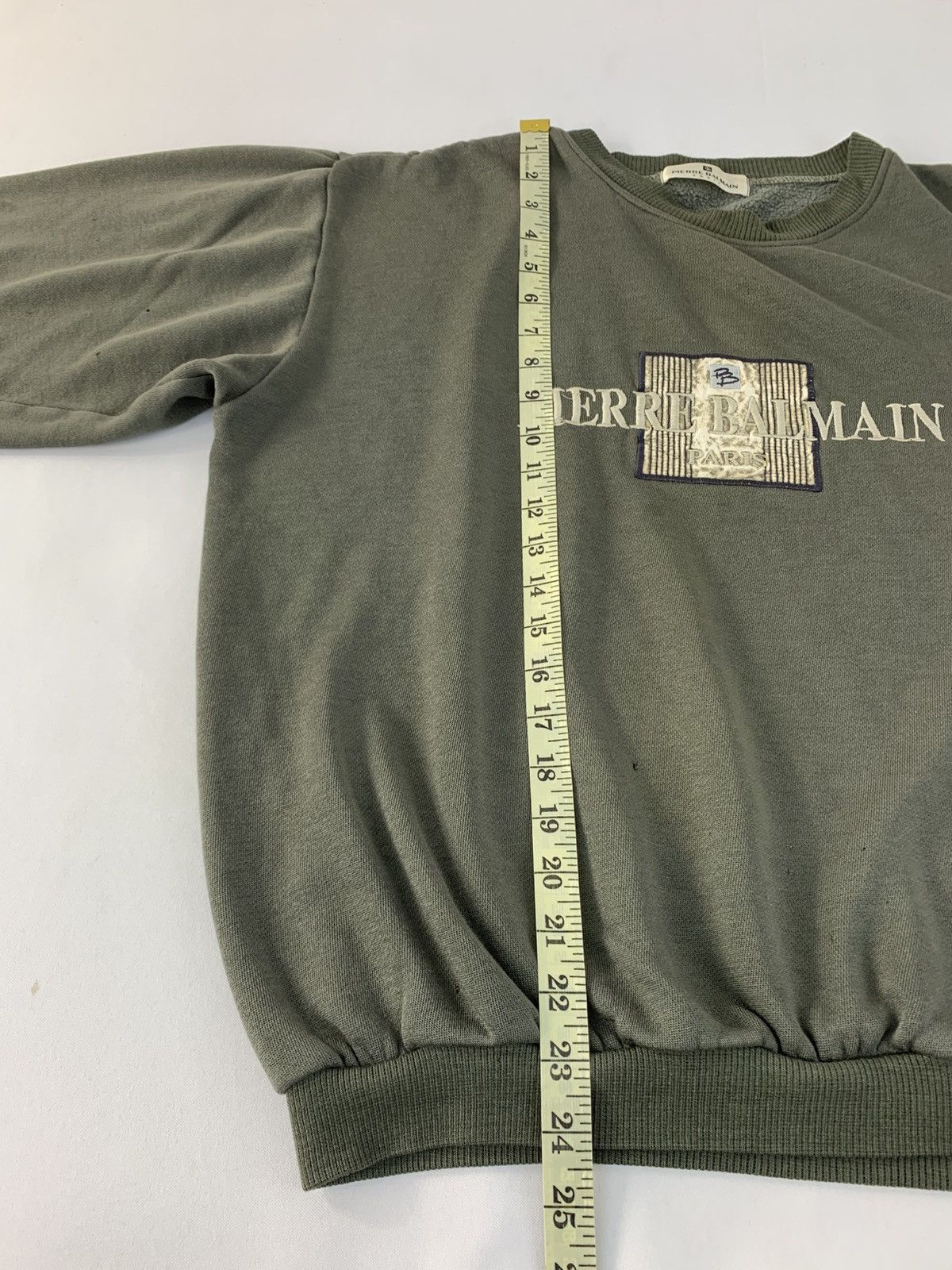 Pierre Balmain 90s Pierre Balmain Paris Crewneck Pullover Embroidery Logo Size US XL / EU 56 / 4 - 7 Thumbnail