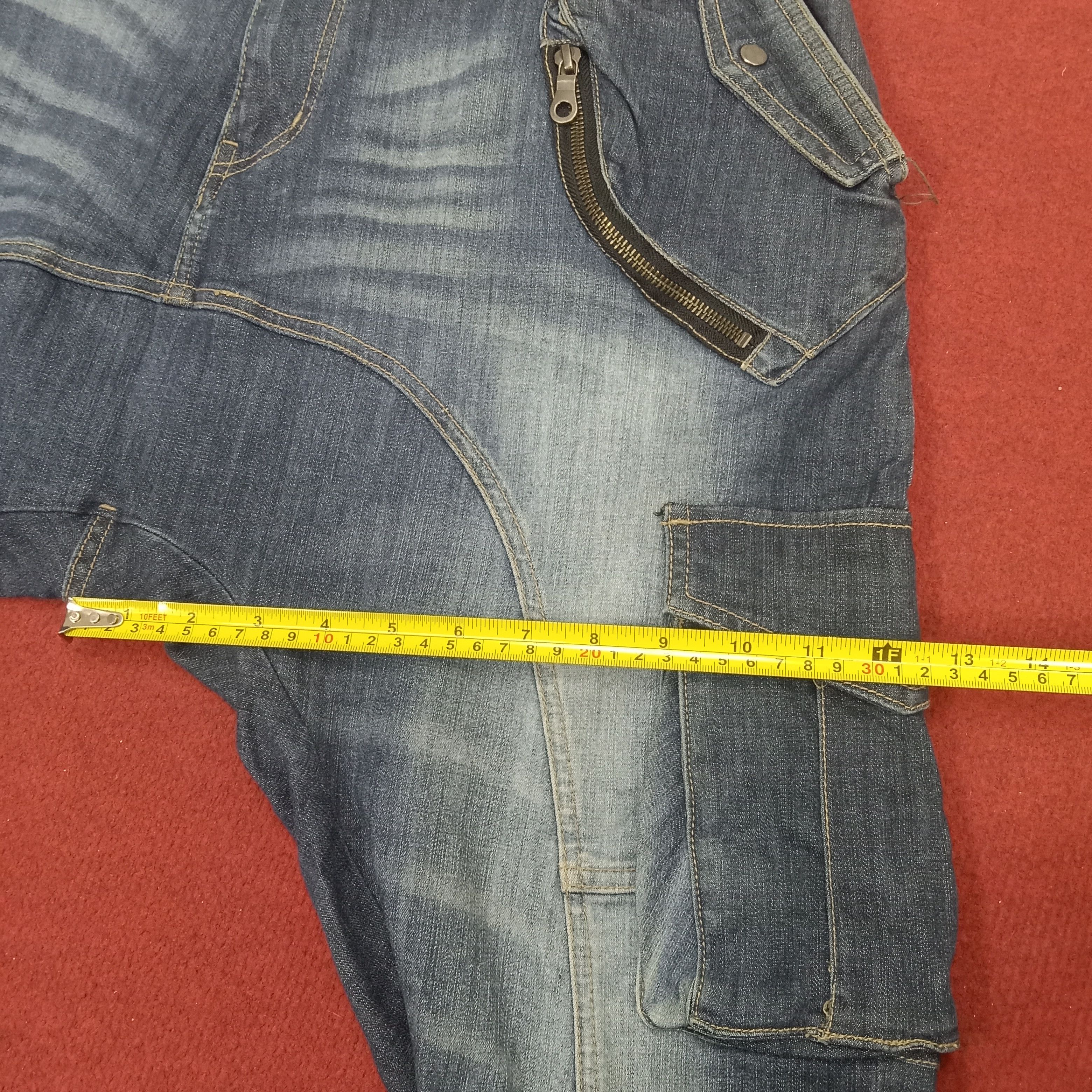 Japanese Brand × PPFM × Vintage PPFM Japanese Brand Rare Cargo Fashion Style Jeans Size US 31 - 9 Thumbnail
