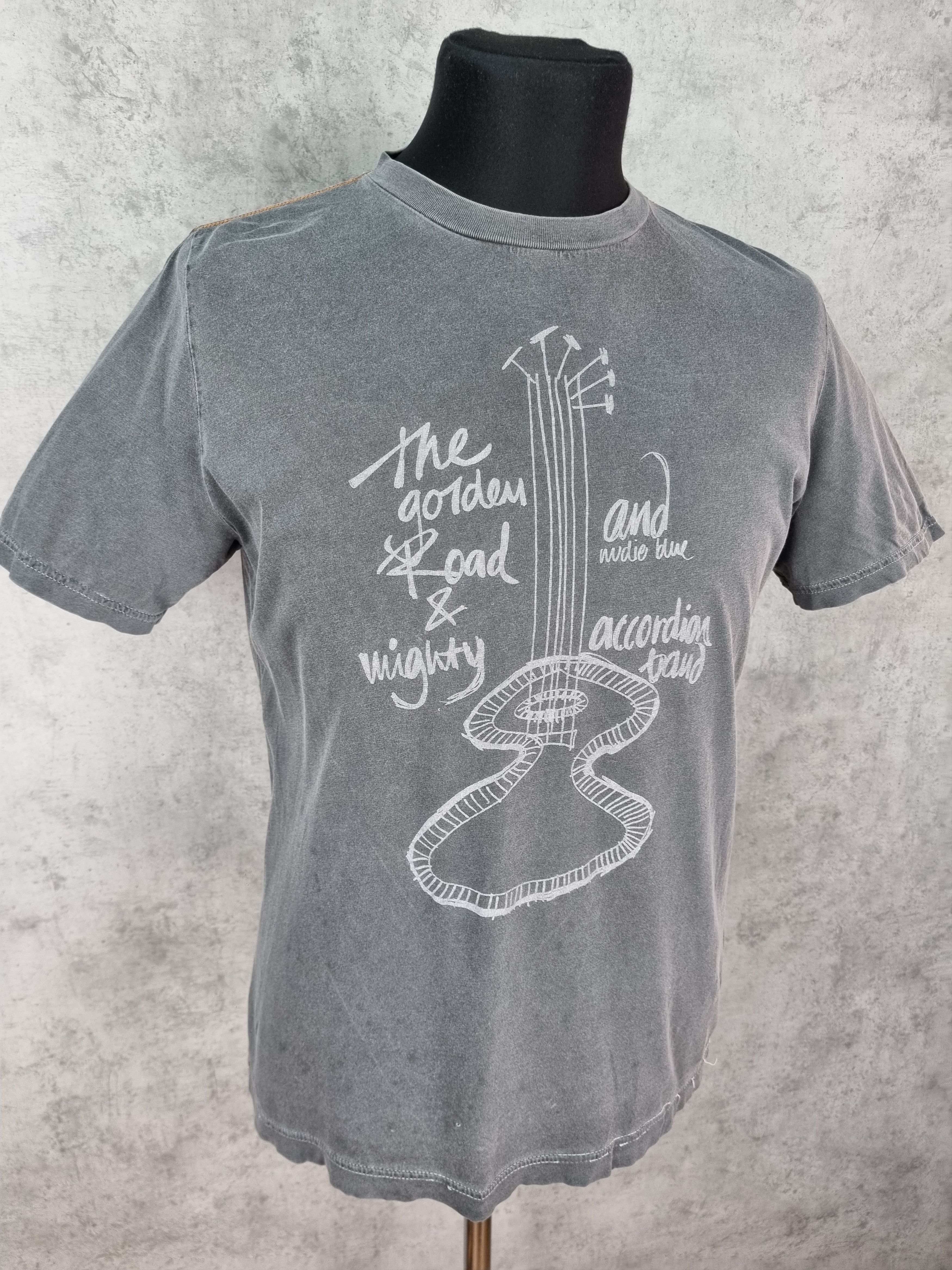 Nudie Jeans × Vintage Rare Nudie Jeans Guitar Logo Tee Shirt Size US M / EU 48-50 / 2 - 1 Thumbnail
