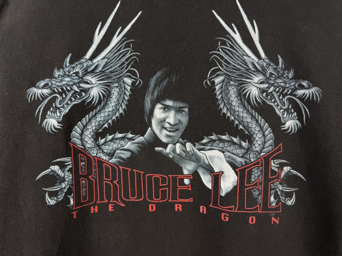 Vintage Vintage Bruce Lee Nunchaku The Dragon Tee Size XL Size US XL / EU 56 / 4 - 19 Thumbnail