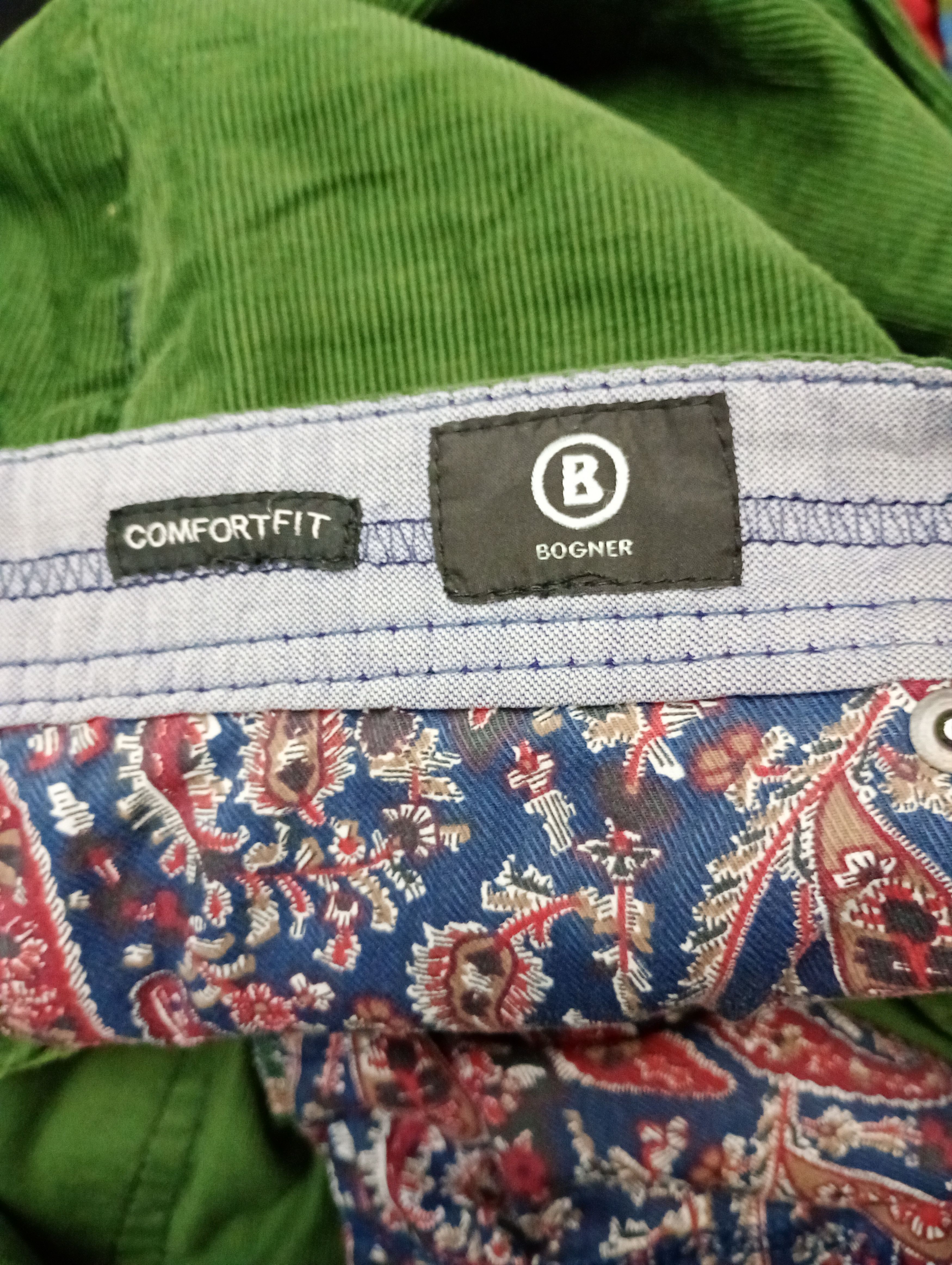 Bogner Bogner Corduroy Pants Vintage Size US 40 / EU 56 - 16 Thumbnail
