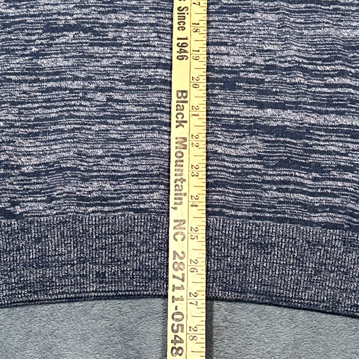 Schott Schott NYC Pullover Sweater Mens Medium Blue Gray Knit Lightweight Long Sleeve Crew Neck Classic Size US M / EU 48-50 / 2 - 6 Thumbnail
