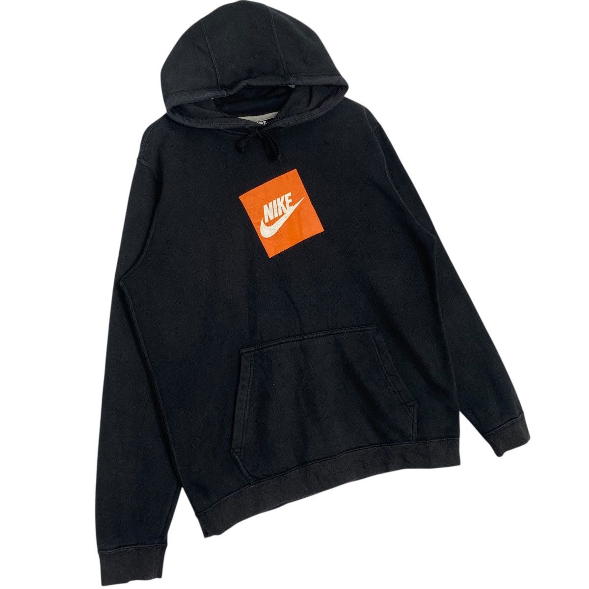 Nike Vintage Nike Hoodie Sweater Small Logo Black Size XL Size US XL / EU 56 / 4 - 3 Thumbnail