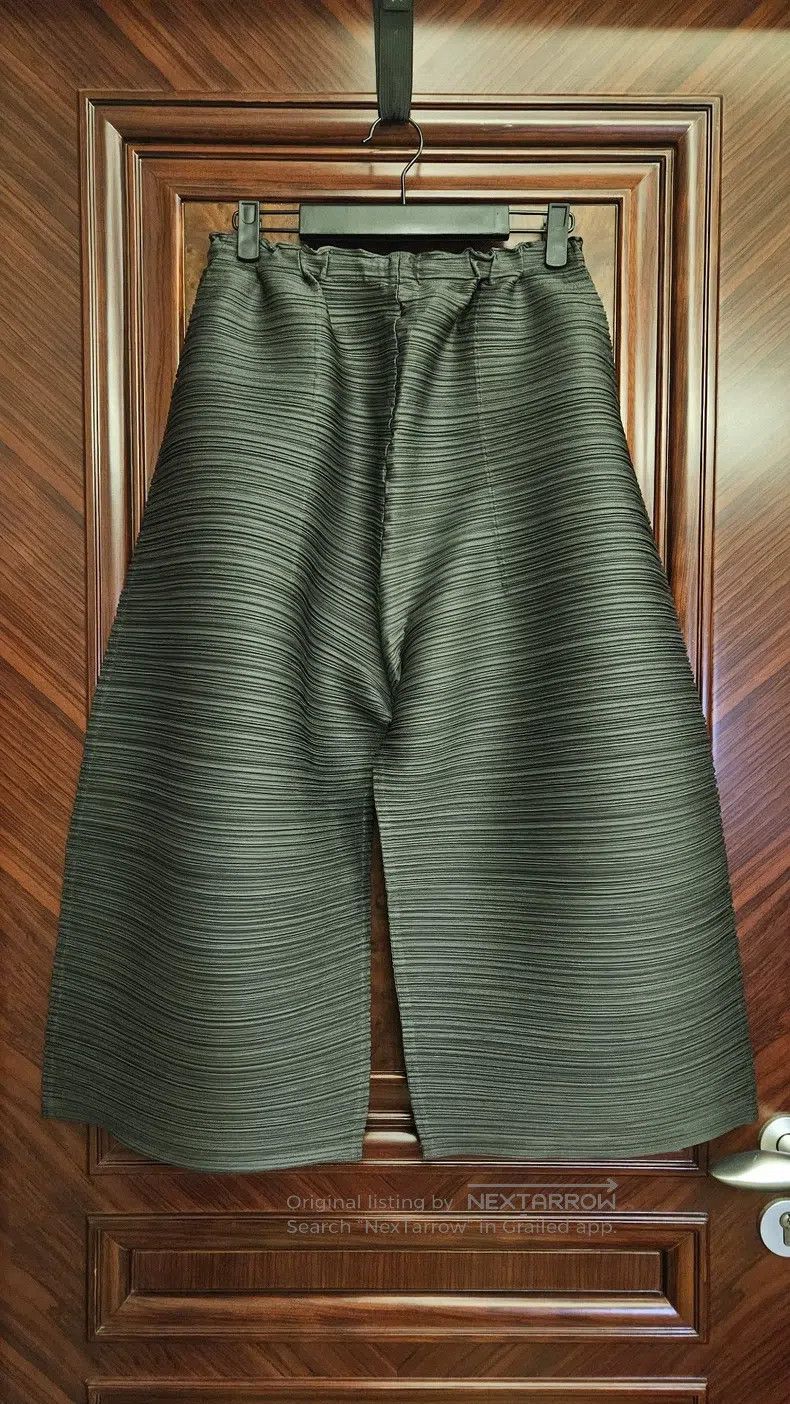 Issey Miyake Issey Miyake size:5 Steel Grey Casual Pants Size 22" - 2 Thumbnail
