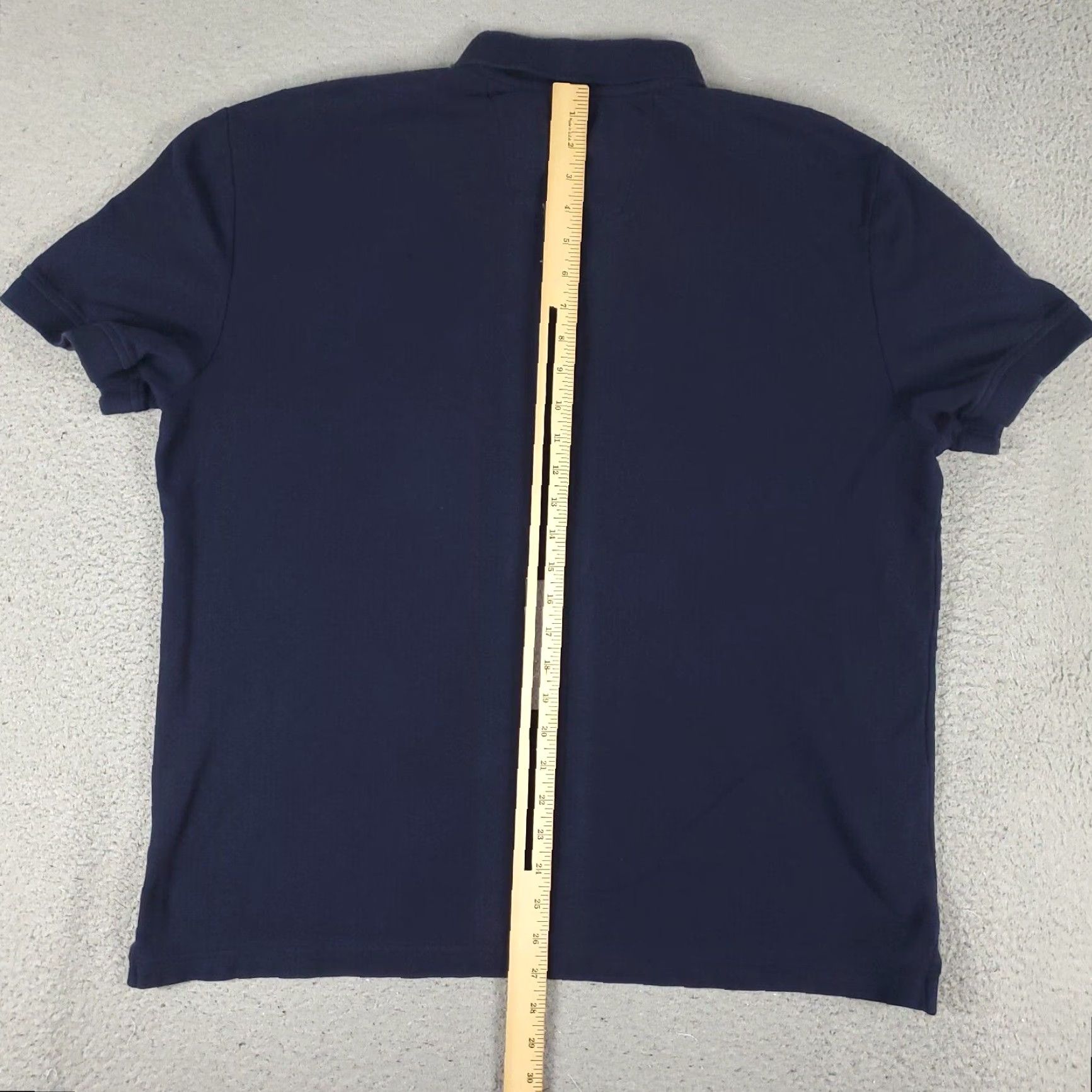 Nautica VINTAGE Nautica Polo Shirt Men XL Blue Casual Short Sleeve Cotton Slim Fit Size US XL / EU 56 / 4 - 3 Thumbnail