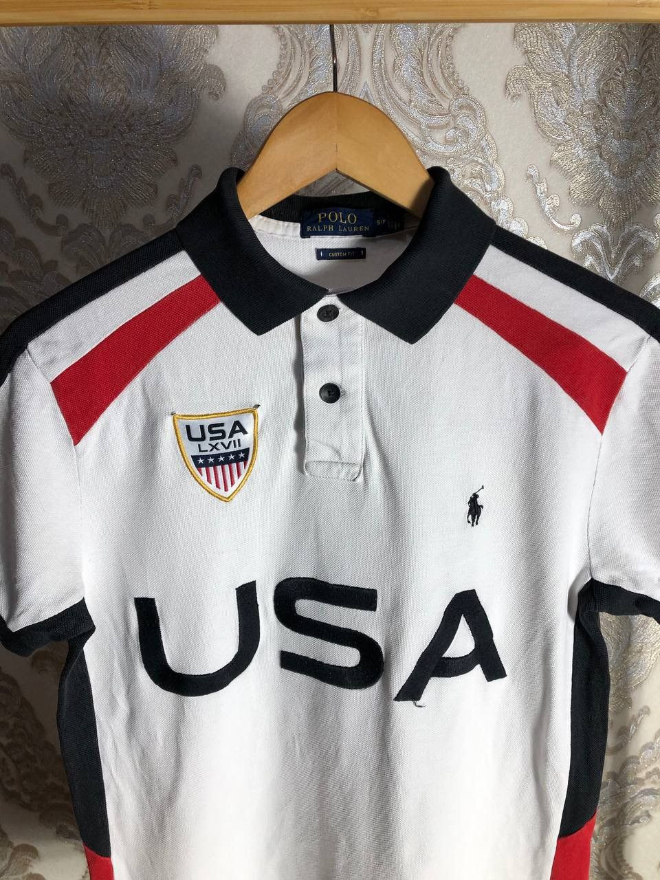 Polo Ralph Lauren × Vintage VERY RARE POLO RALPH LAUREN USA DESIGNER POLOS DESIGNER 90s Size US S / EU 44-46 / 1 - 2 Thumbnail