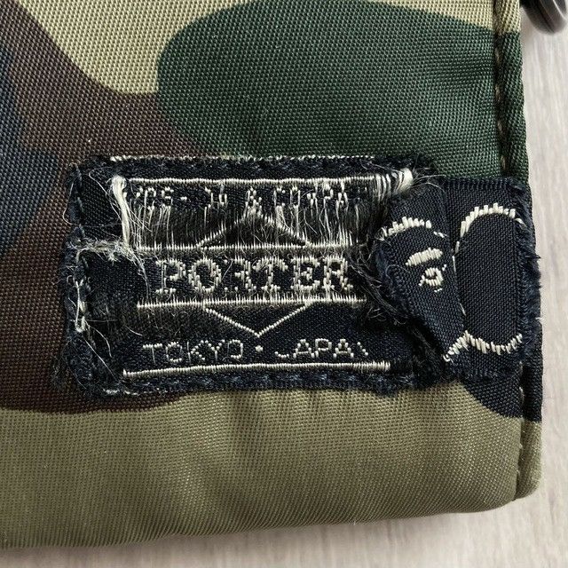 Bape × Porter BAPE × PORTER LONG WALLET 1st camo green a bathing ape Size ONE SIZE - 5 Thumbnail