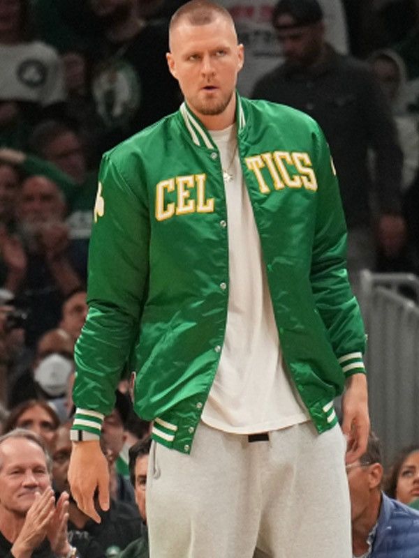 NBA 🔥 Vintage Boston Celtics NBA Starter Green Bomber Jacket Size US L / EU 52-54 / 3 - 1 Thumbnail