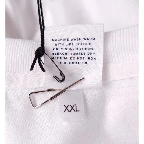Noah Noah NYC Signature Pocket Tee Size XXL Mens White T-Shirt Size US XXL / EU 58 / 5 - 10 Thumbnail