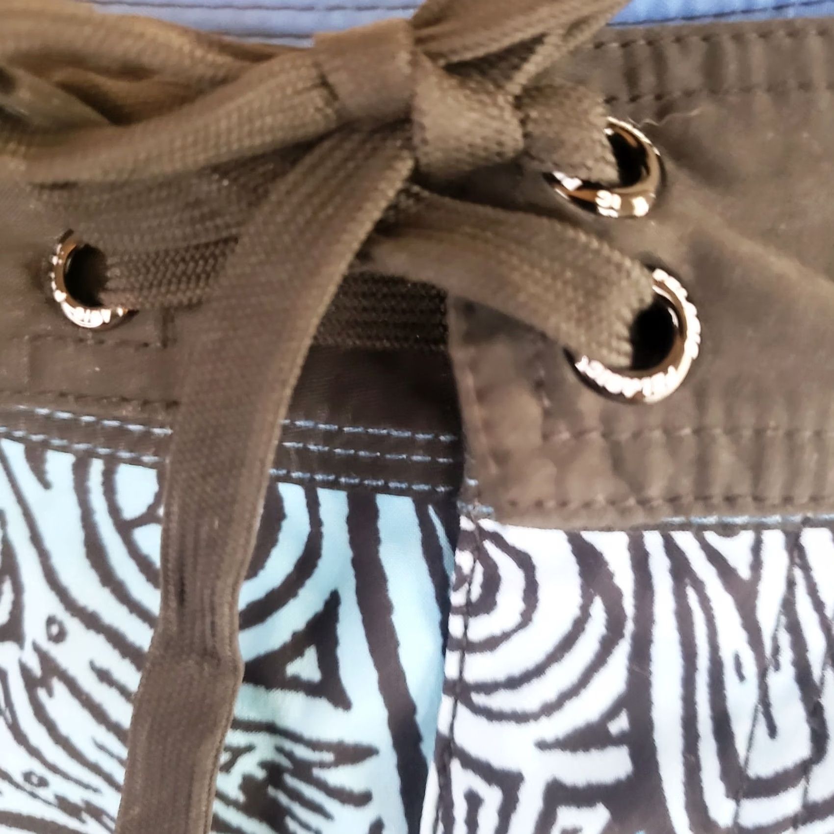 Vintage Pelagic Shorts Mens 32x11 Blue White Geometric Board Shorts Trunks Swim Fishing Mens Size US 32 / EU 48 - 6 Thumbnail