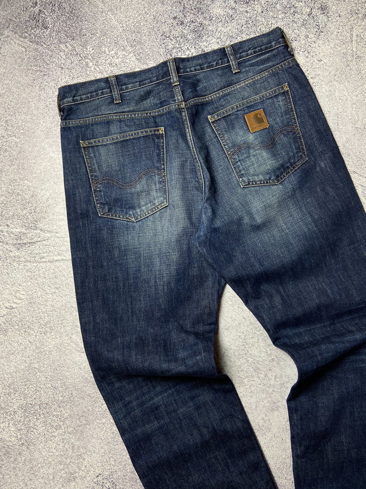 Carhartt Rare Carhartt Jeans Texas Pants Denim Work Street Style Sk8 Size US 36 / EU 52 - 2 Thumbnail