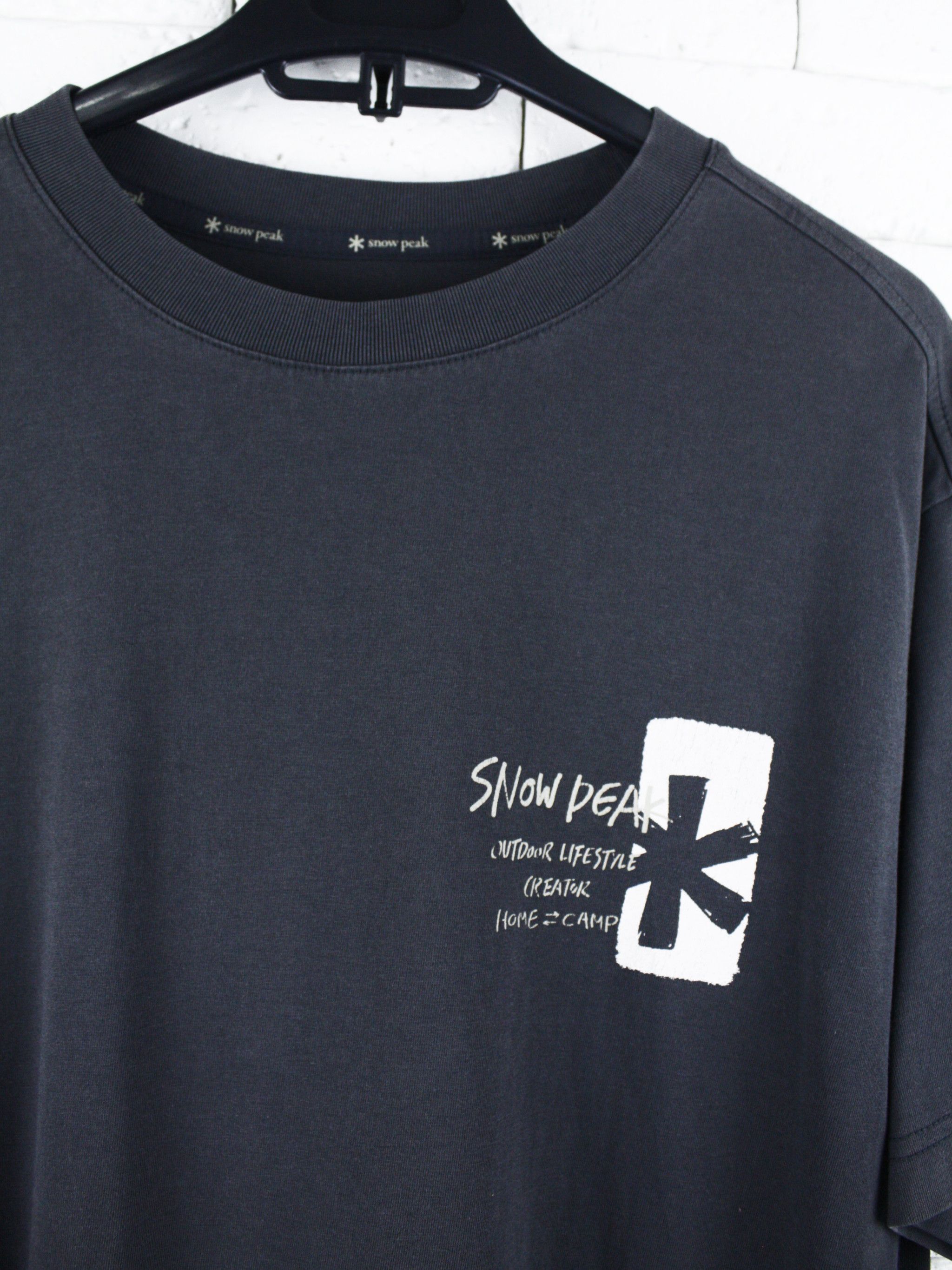 Snow Peak Snow Peak Graphic T-Shirt Outdoor Lifestyle Black Size US M / EU 48-50 / 2 - 3 Thumbnail