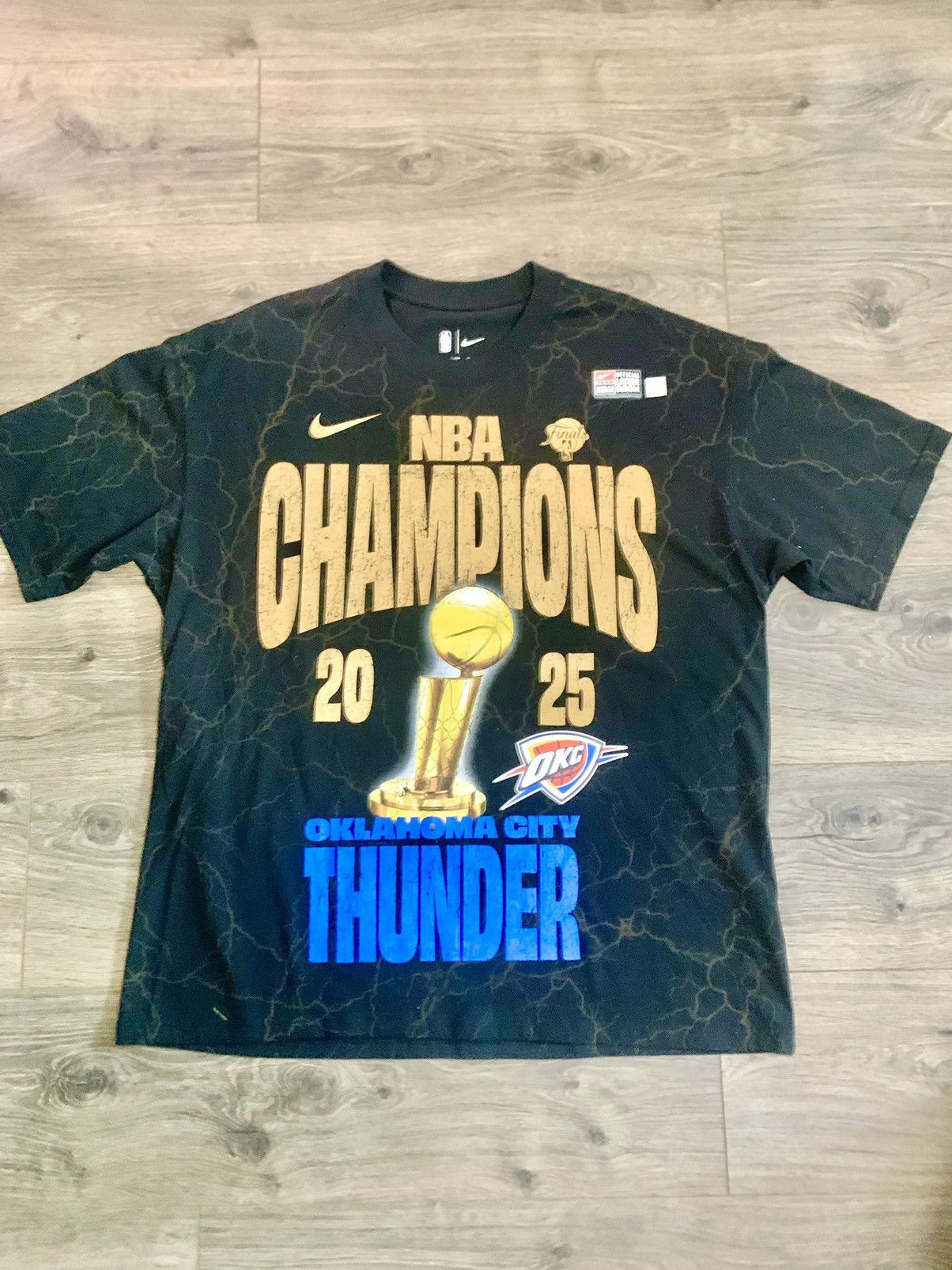 OKC Thunder NBA Champs “Won for the city”