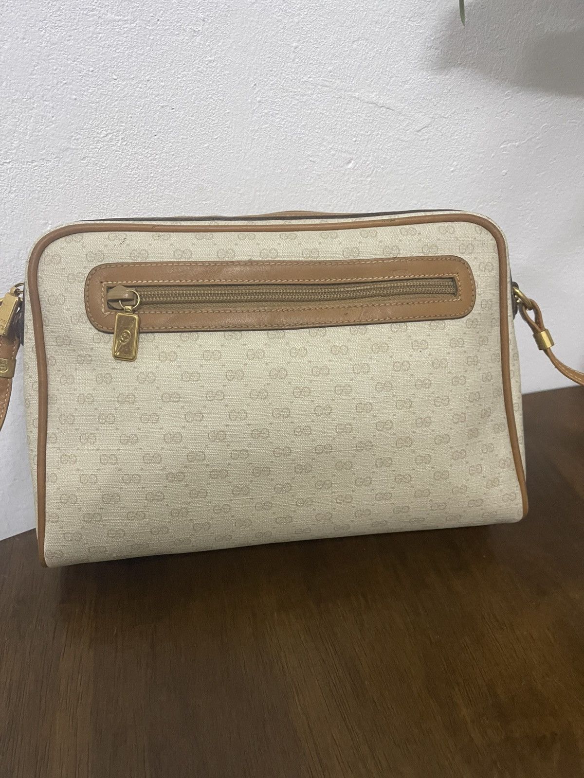 Gucci × Vintage Vintage GUCCI Micro Logo Crossbody Handbag Size ONE SIZE - 6 Thumbnail