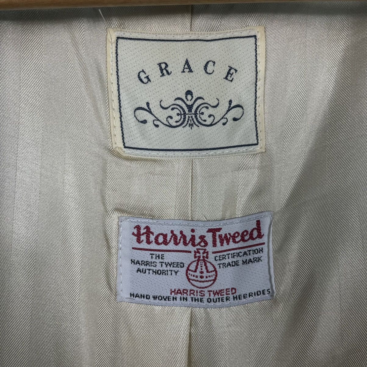 Harris Tweed Grace x Harris Tweed Wool Jacket Size XS / US 0-2 / IT 36-38 - 15 Thumbnail